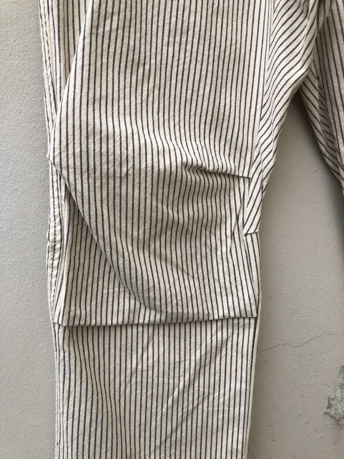 Japanese Brand Vintage Hiromichi Nakano Japan Hickory Striped Trouser Pant Size US 31 - 6 Thumbnail