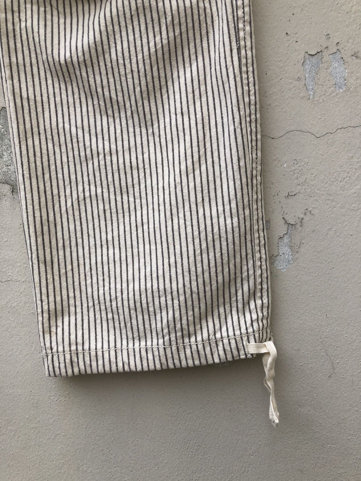 Japanese Brand Vintage Hiromichi Nakano Japan Hickory Striped Trouser Pant Size US 31 - 11 Thumbnail