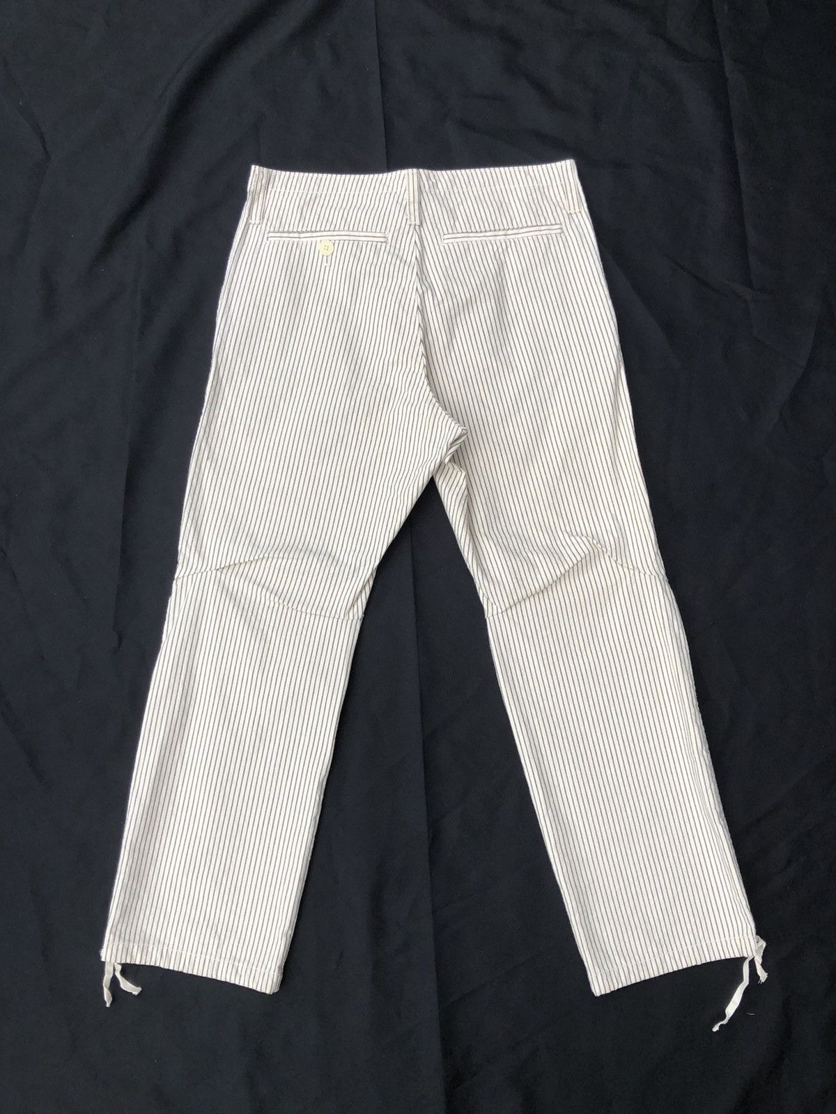 Japanese Brand Vintage Hiromichi Nakano Japan Hickory Striped Trouser Pant Size US 31 - 2 Thumbnail