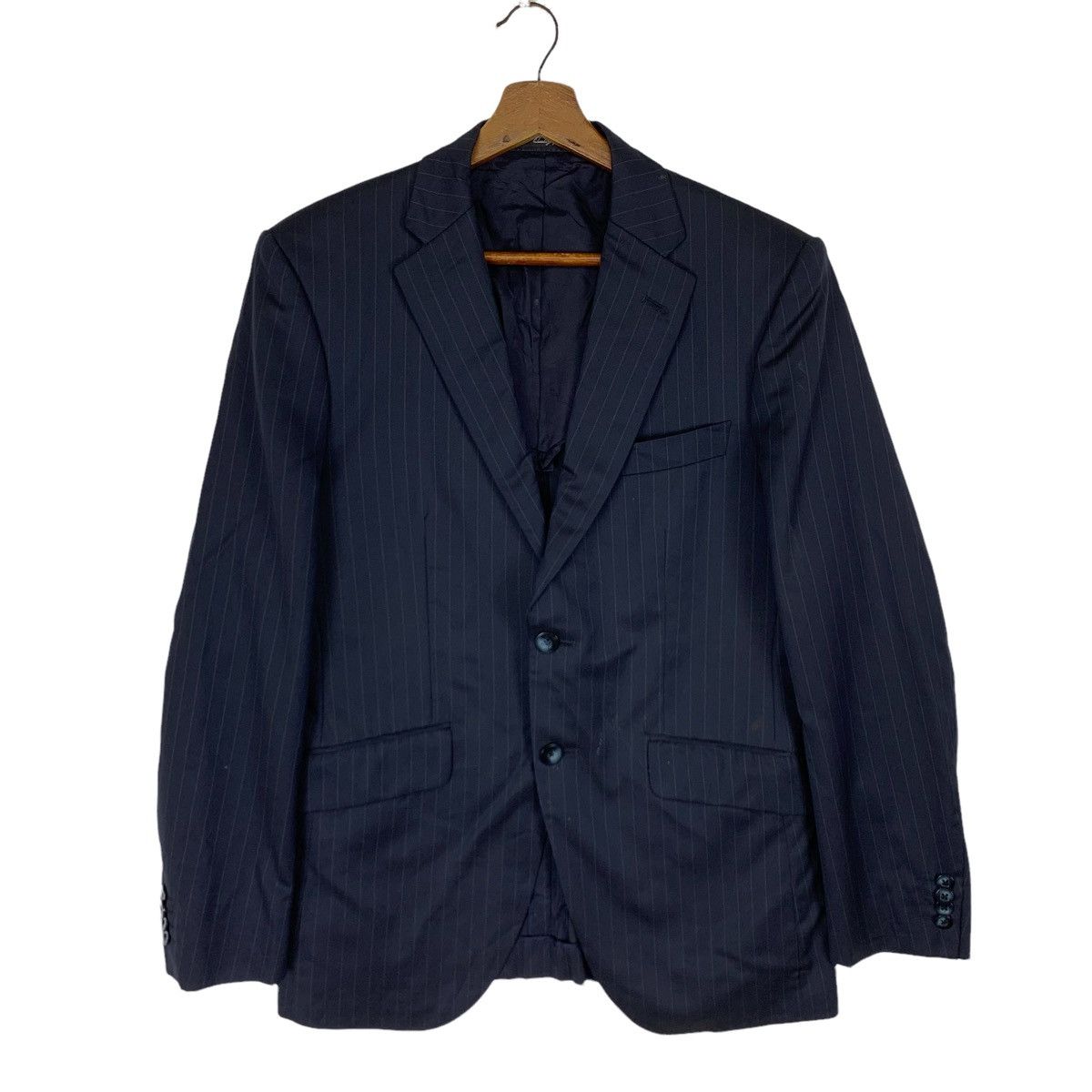 Cerruti 1881 Vintage Lanificio F.LLI Cerruti DAL1881 Blazer Coat Size US L / EU 52-54 / 3 - 1 Thumbnail