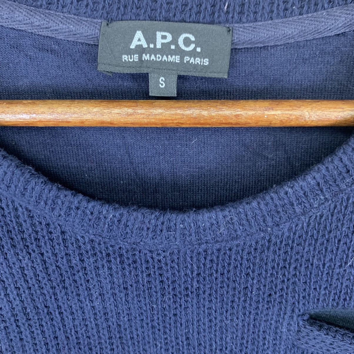 A.P.C. Vintage A.P.C Rue Madame Paris Knitwear Sweater Size US S / EU 44-46 / 1 - 5 Thumbnail