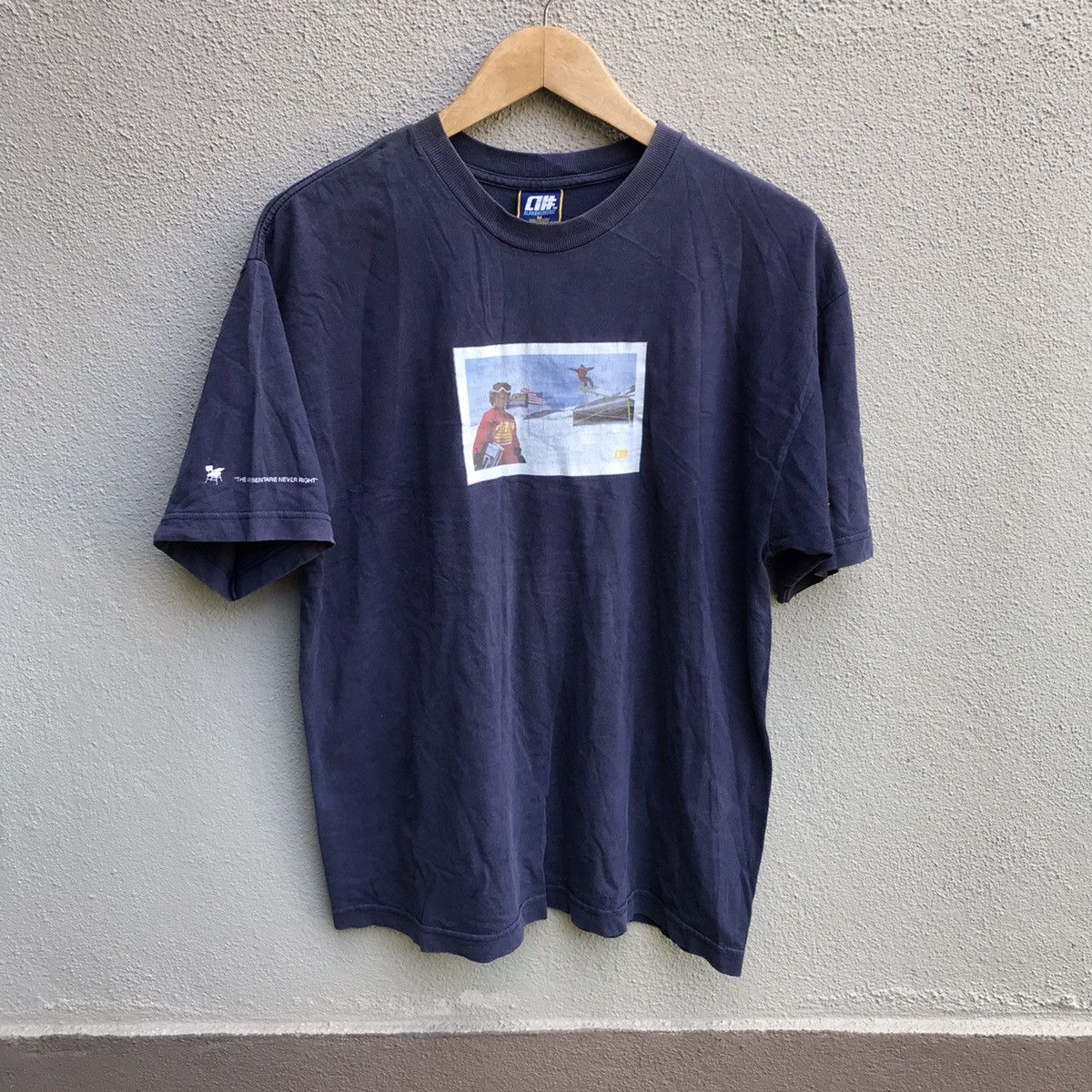 Alphanumeric Vintage 90s ALPHANUMERIC clothing snowboards tee Size US M / EU 48-50 / 2 - 1 Thumbnail