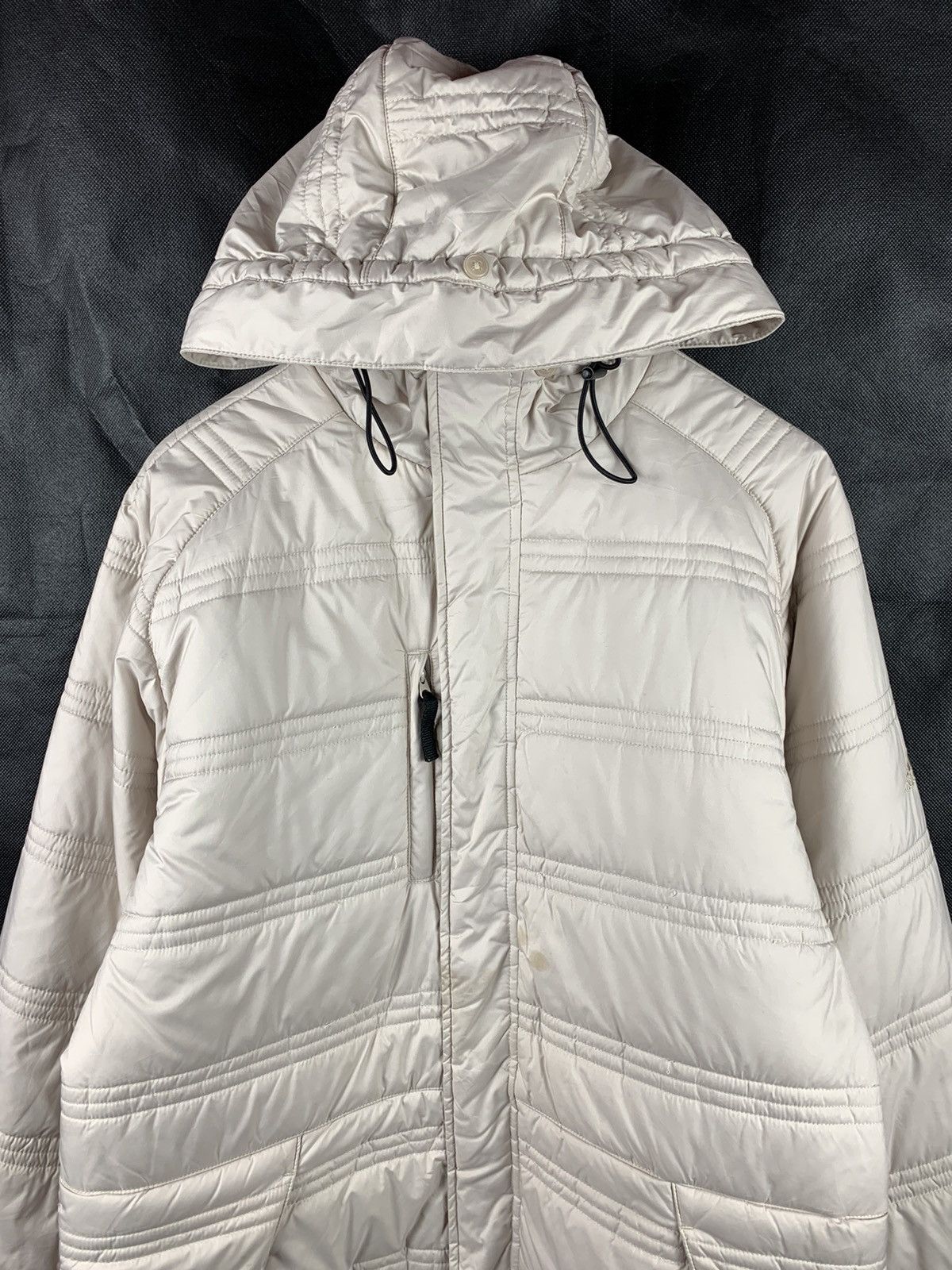Adidas Vintage Adidas Long Puffer Jacket Size US M / EU 48-50 / 2 - 2 Thumbnail