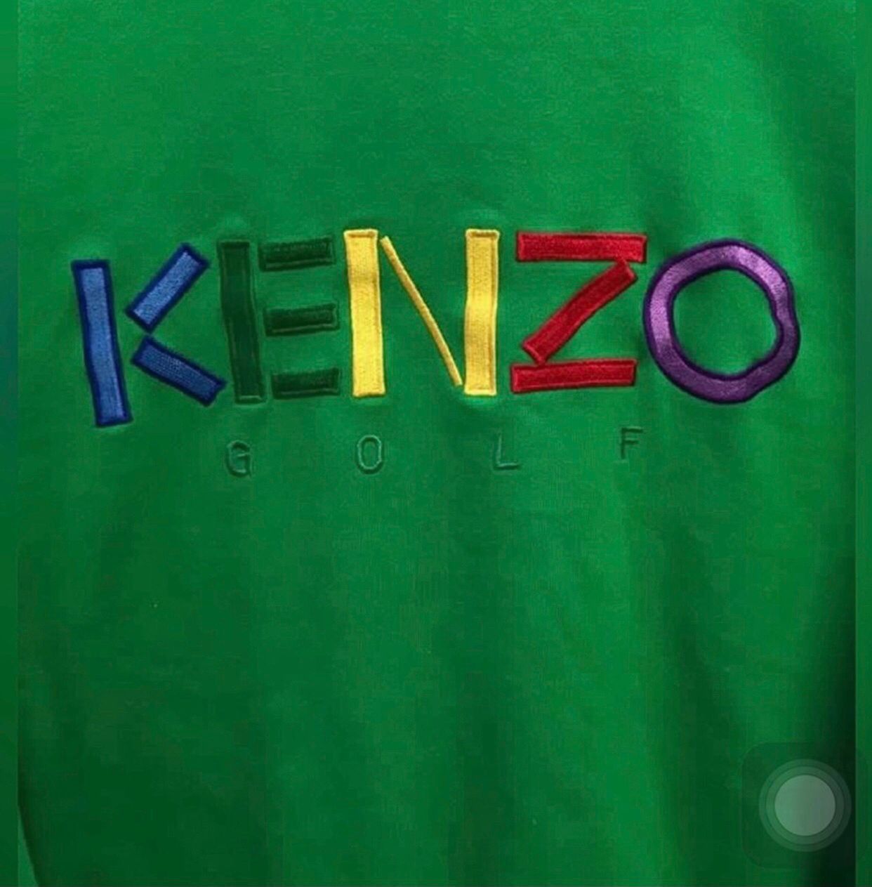 Designer × Kenneth Cole Kenzo Golf Big Logo Spell Out MultiColour Sweatshirt Size US M / EU 48-50 / 2 - 3 Thumbnail