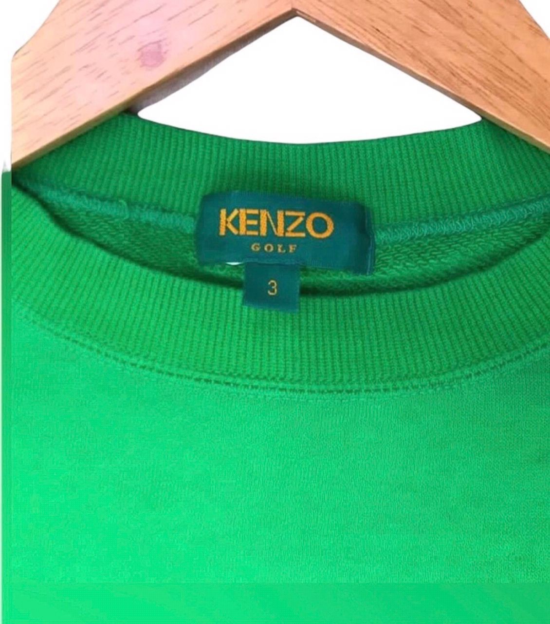 Designer × Kenneth Cole Kenzo Golf Big Logo Spell Out MultiColour Sweatshirt Size US M / EU 48-50 / 2 - 4 Thumbnail