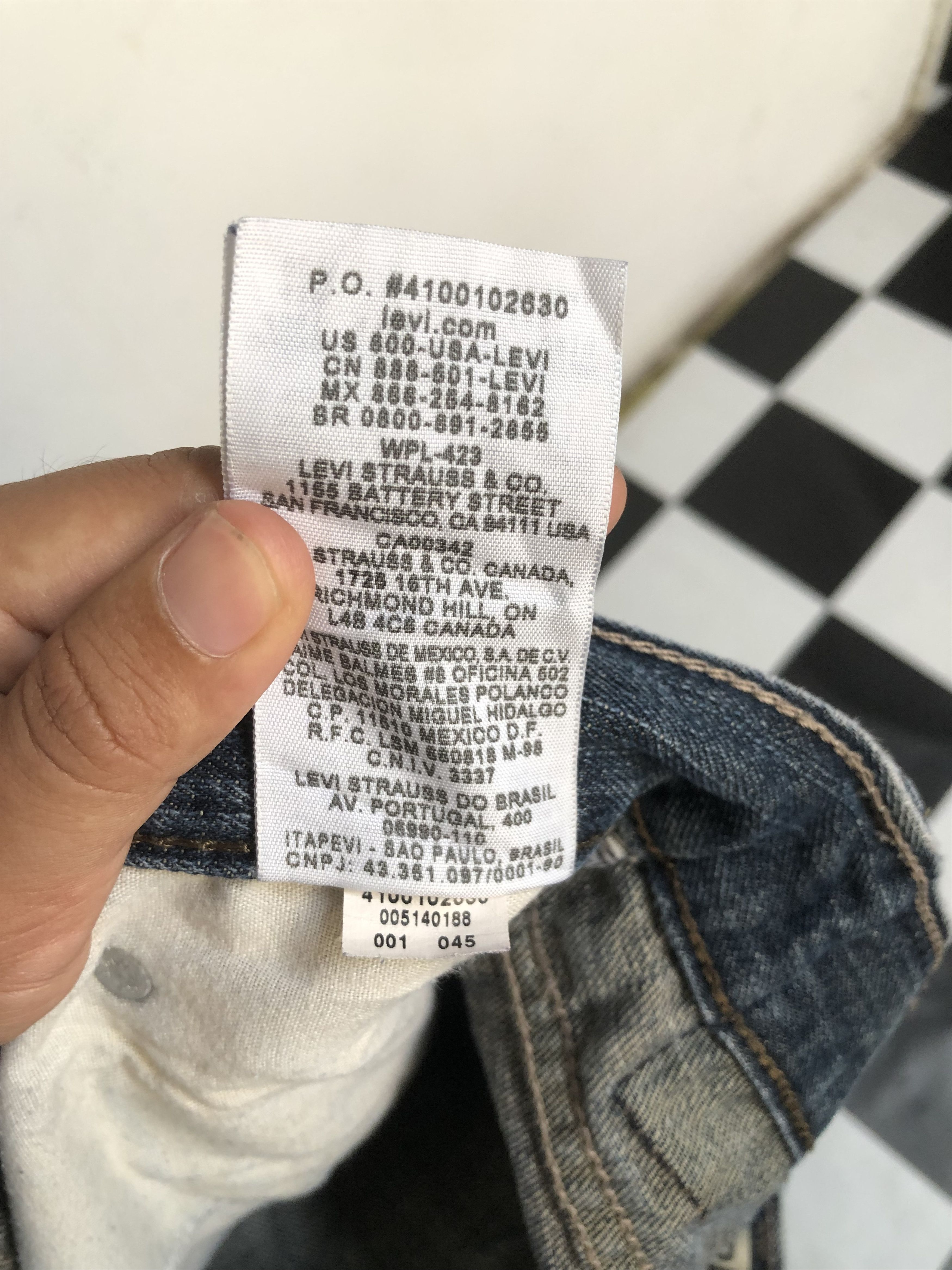 Levi's × Vintage Vintage Levis 514 Denim Jeans L291 Size US 32 / EU 48 - 14 Thumbnail