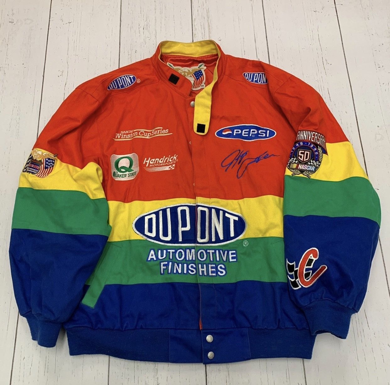 Jeff Hamilton Vintage Jeff Hamilton Nascar Jacket | Grailed