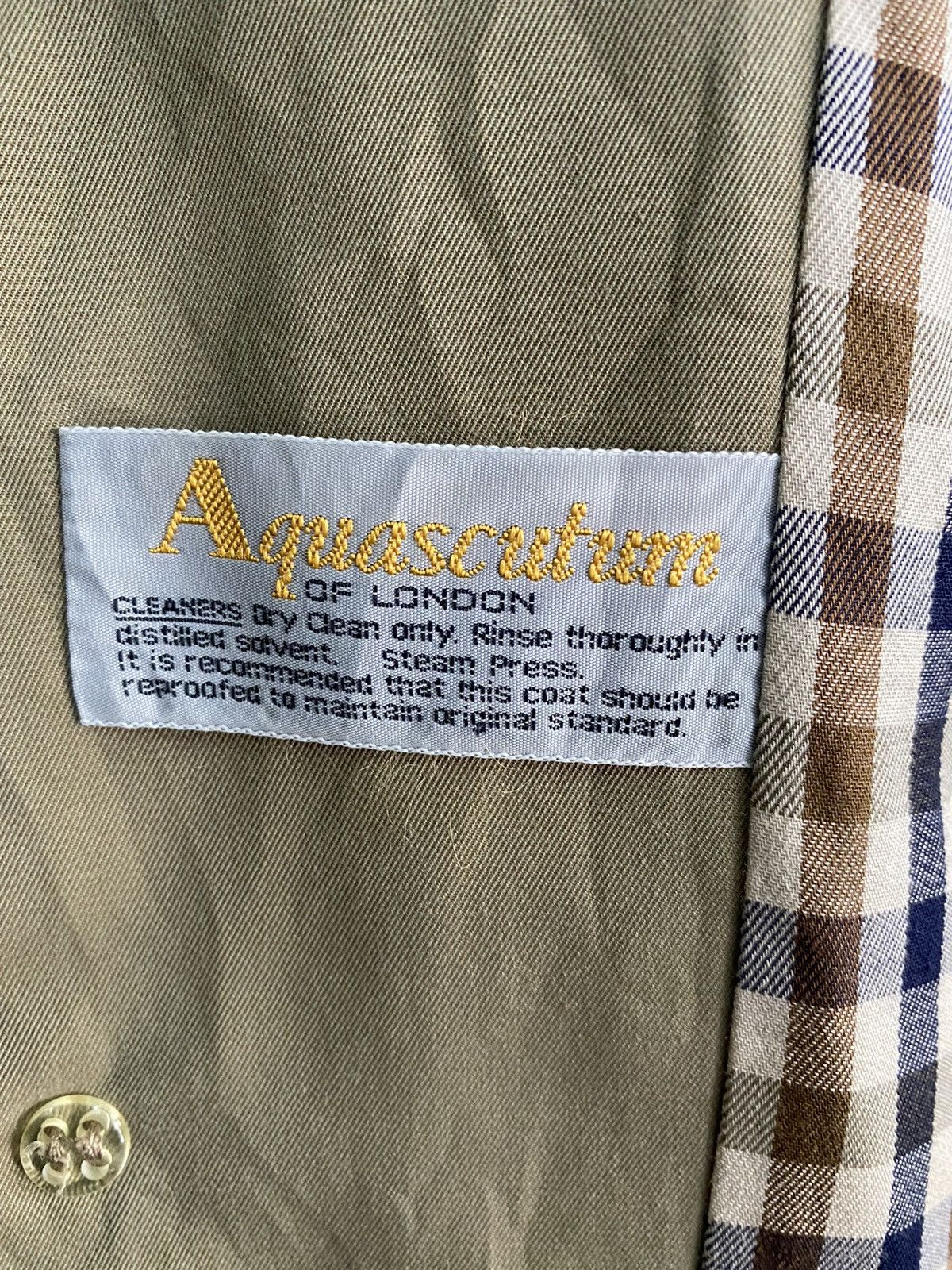 Aquascutum Long Jacket Button Up Aquascutum Of London Size US L / EU 52-54 / 3 - 7 Thumbnail