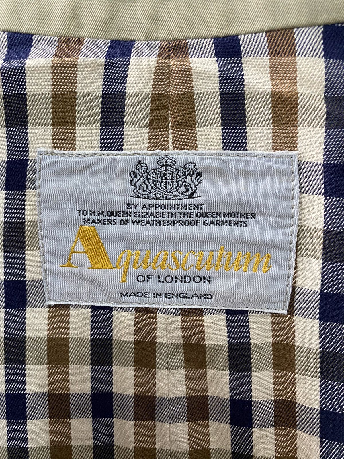 Aquascutum Long Jacket Button Up Aquascutum Of London Size US L / EU 52-54 / 3 - 8 Thumbnail