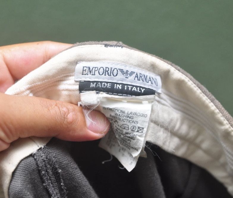 Emporio Armani Vintage Emporio Armani Designer Fashion Made In Italy Pant Size US 36 / EU 52 - 8 Thumbnail
