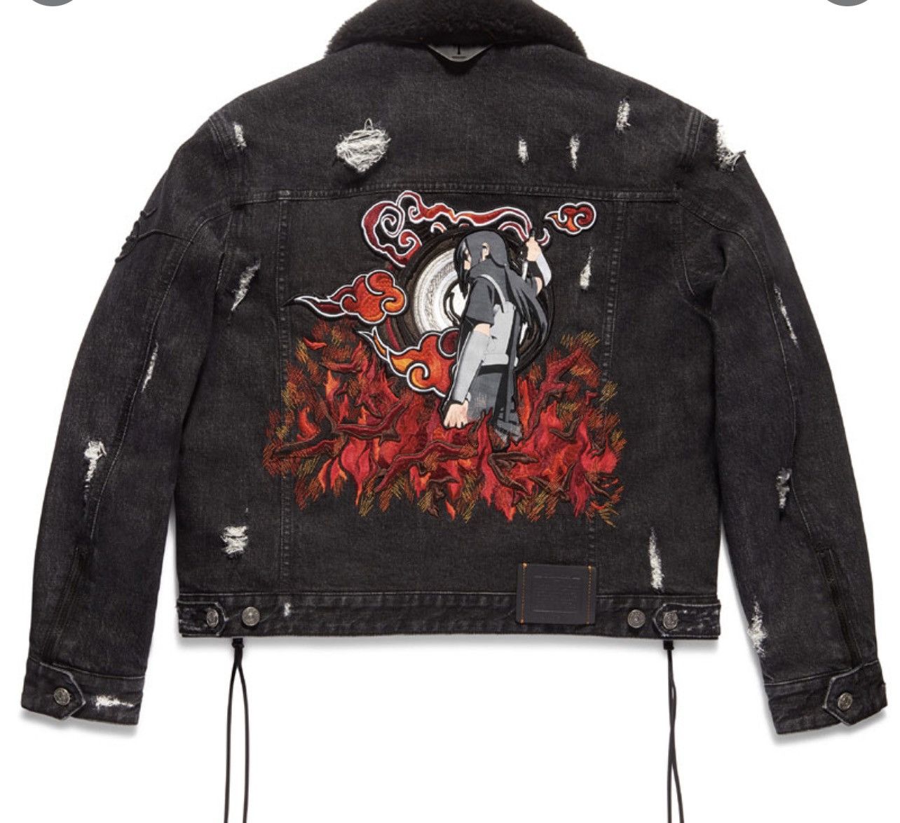 Coach X Michael Jordan Naruto Collab Itachi Jean Jacket