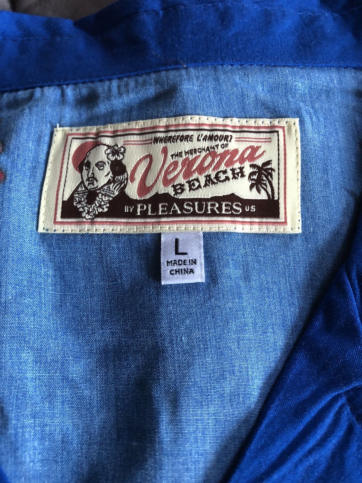 Pleasures Pleasures Gangster Romeo + Juliet Camp Shirt Size US L / EU 52-54 / 3 - 6 Thumbnail