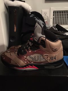 Air Jordan 5 Retro Supreme Desert Camo - 10.5