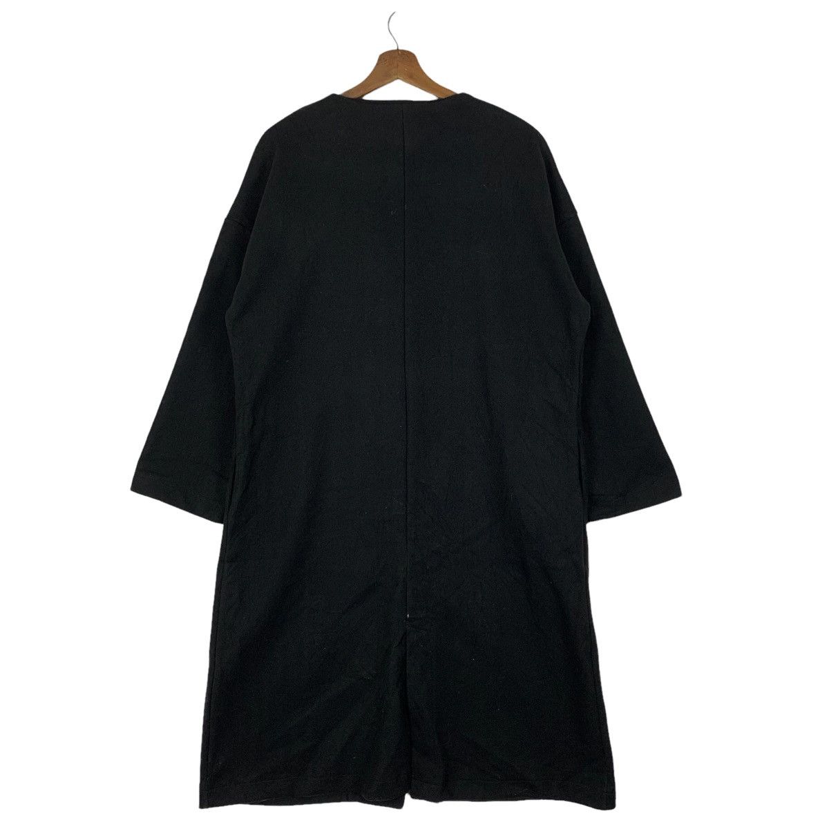 Japanese Brand Vintage Aiminifushi Wool Long Coat Jacket Size US L / EU 52-54 / 3 - 6 Thumbnail