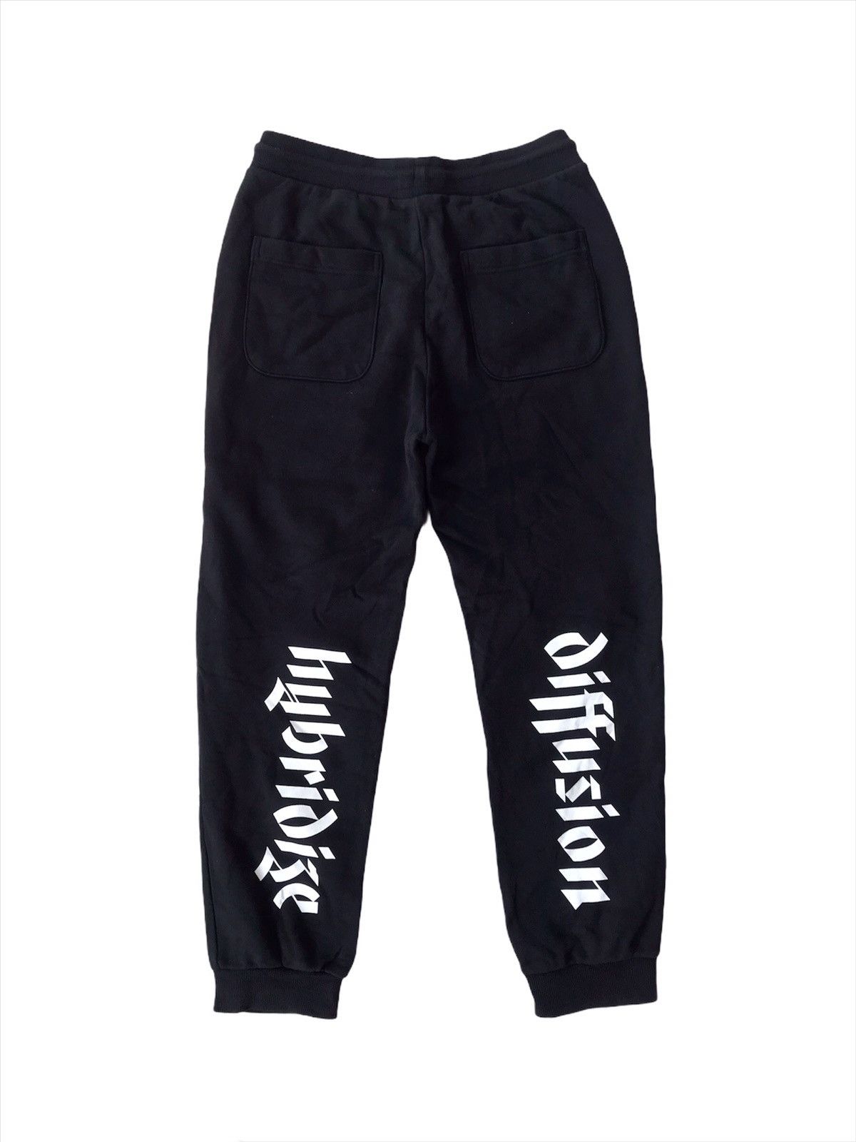 GU Japanese Brand Hybridize Spellout Jogger Pant Size US 32 / EU 48 - 1 Thumbnail