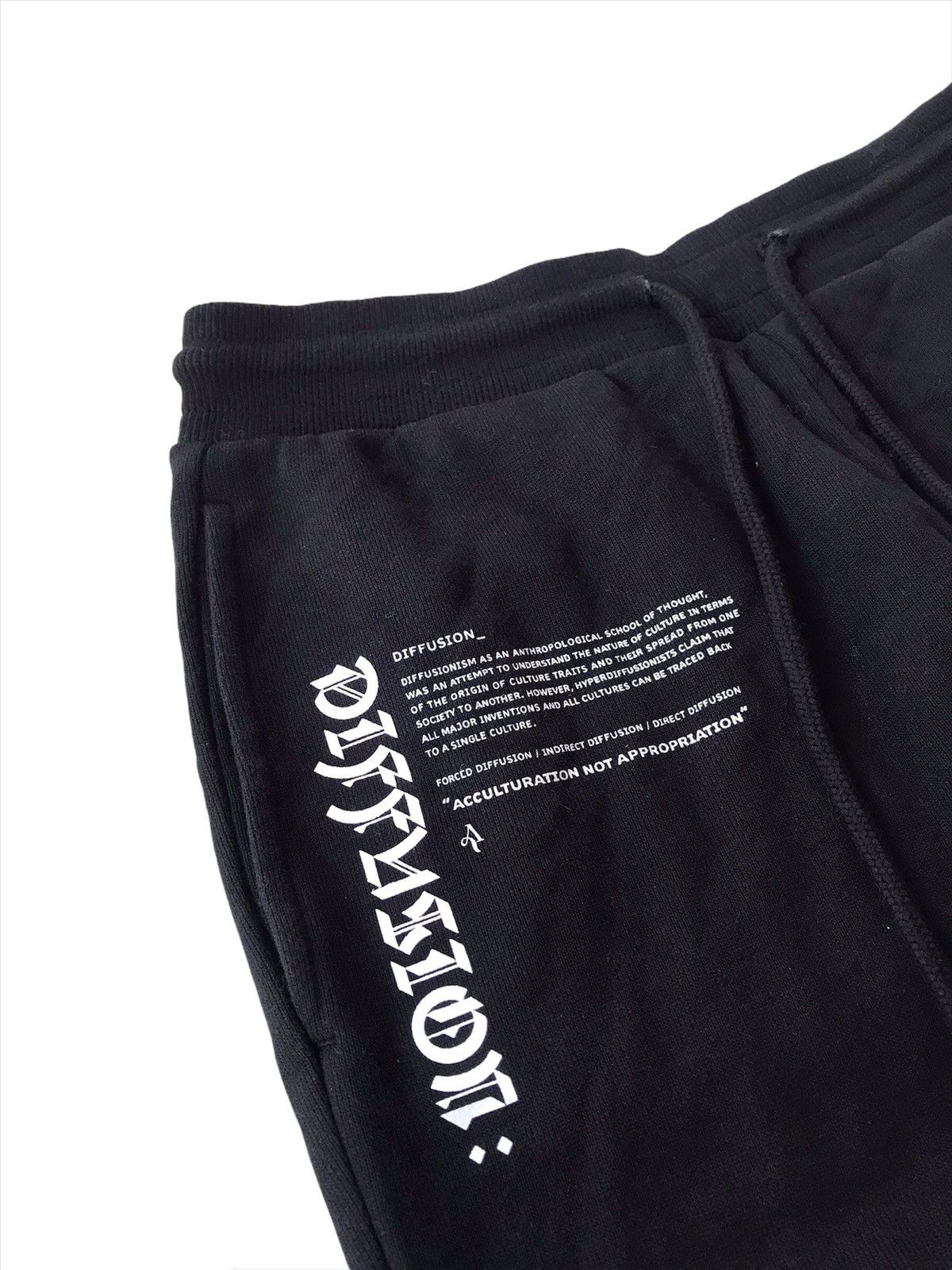 GU Japanese Brand Hybridize Spellout Jogger Pant Size US 32 / EU 48 - 5 Thumbnail
