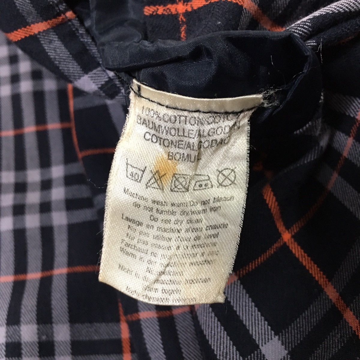 Burberry × Burberry Prorsum × Vintage Vintage Burberrys Nova Check Lining Zipper Light Jacket Size US L / EU 52-54 / 3 - 11 Thumbnail