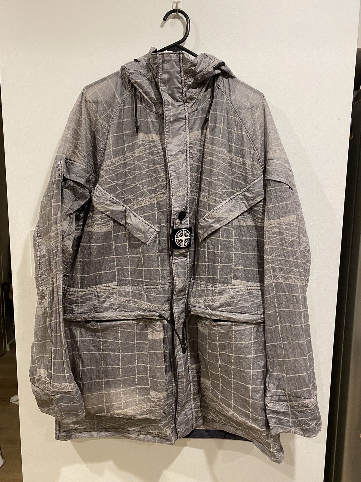 Stone Island Reflective Grid on Lamy TC Jacket