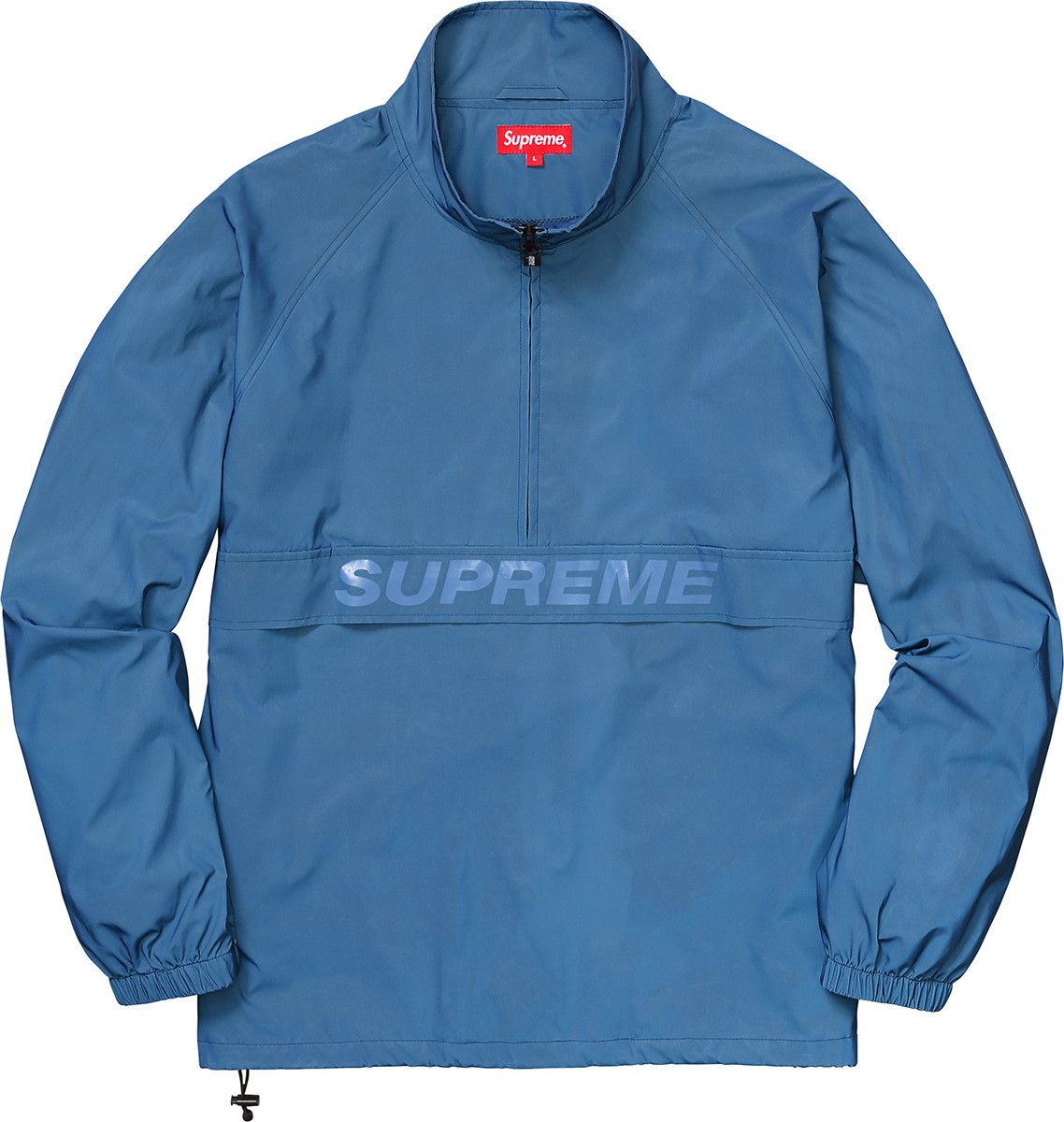 Supreme Supreme Reflective Half-Zip Pullover | Grailed