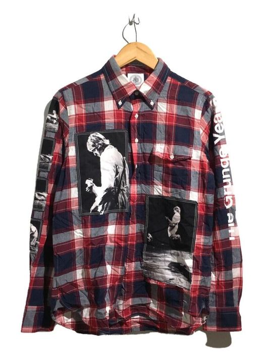 kurt cobain plaid shirt