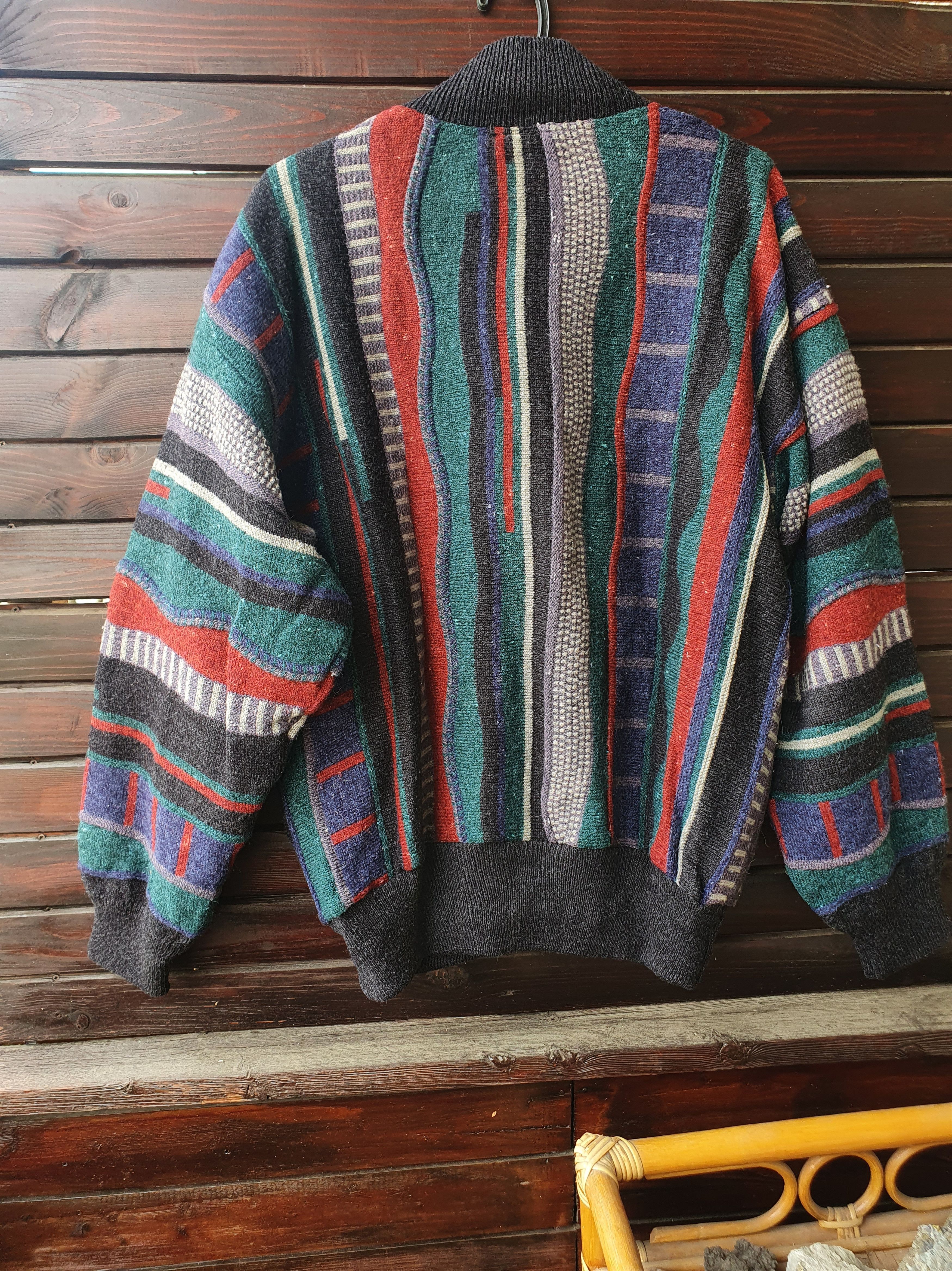 Other Coogie-ask quilted SWAG cardigan,sz L Size US L / EU 52-54 / 3 - 8 Thumbnail