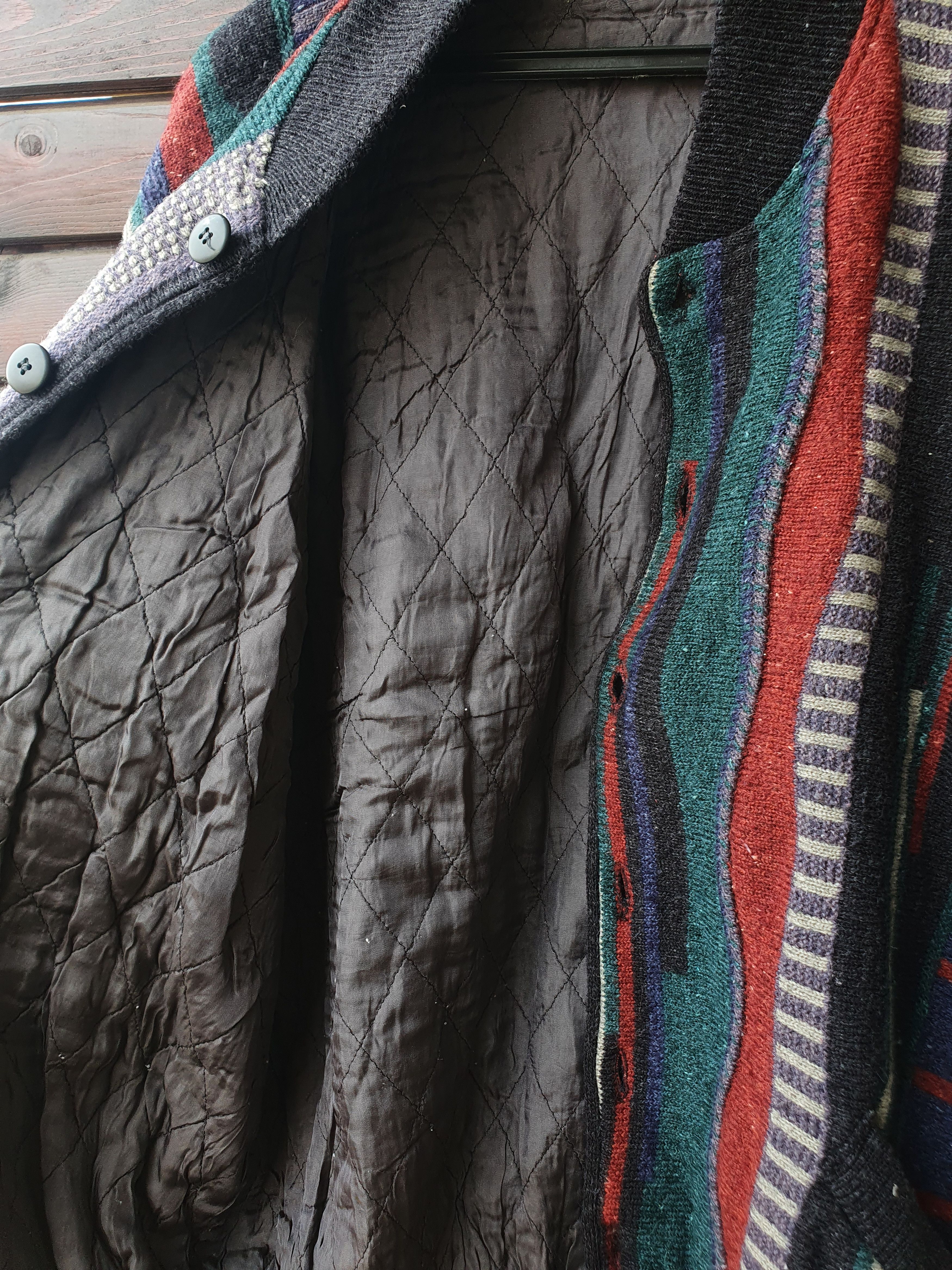 Other Coogie-ask quilted SWAG cardigan,sz L Size US L / EU 52-54 / 3 - 13 Thumbnail