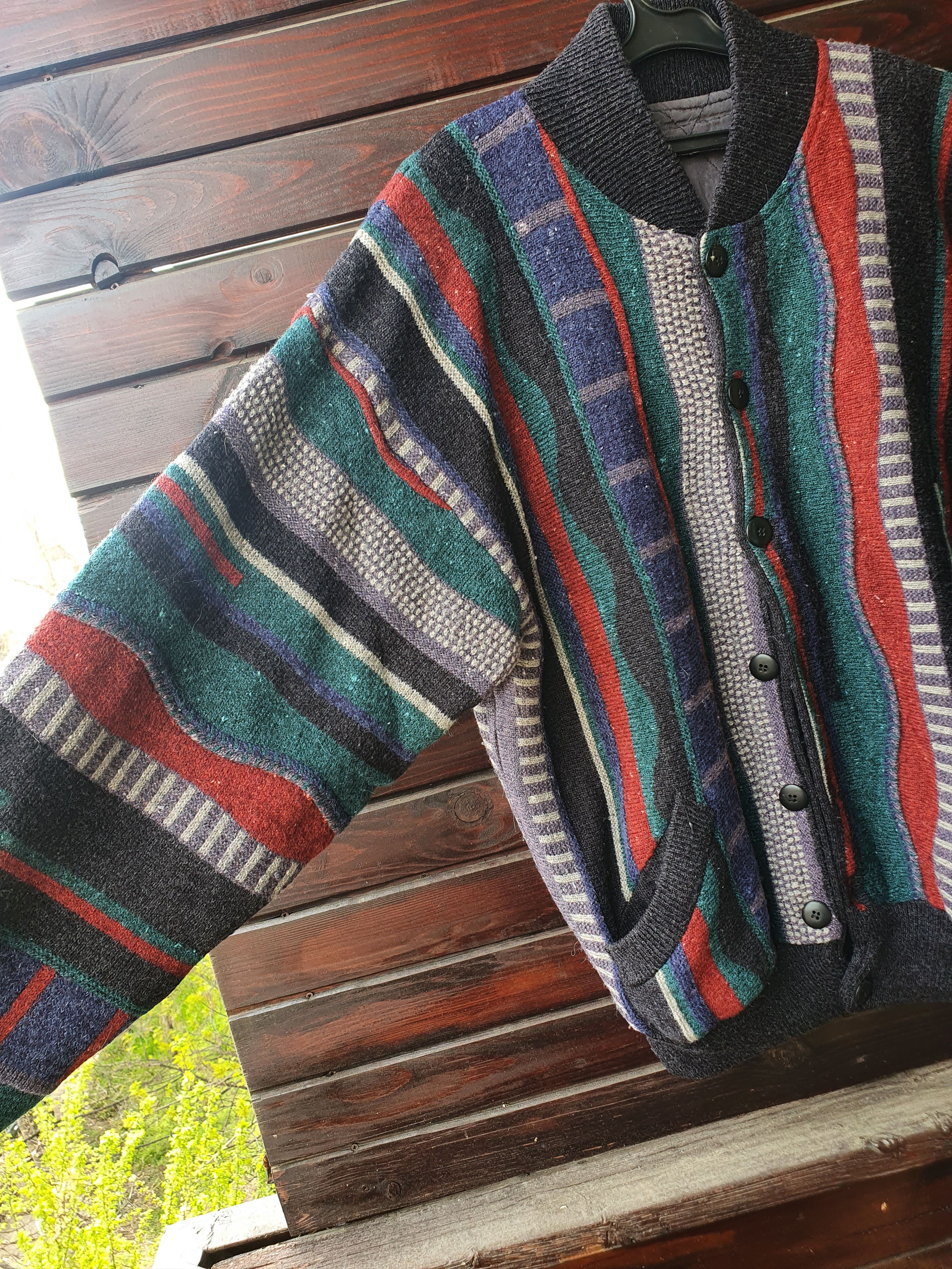 Other Coogie-ask quilted SWAG cardigan,sz L Size US L / EU 52-54 / 3 - 5 Thumbnail