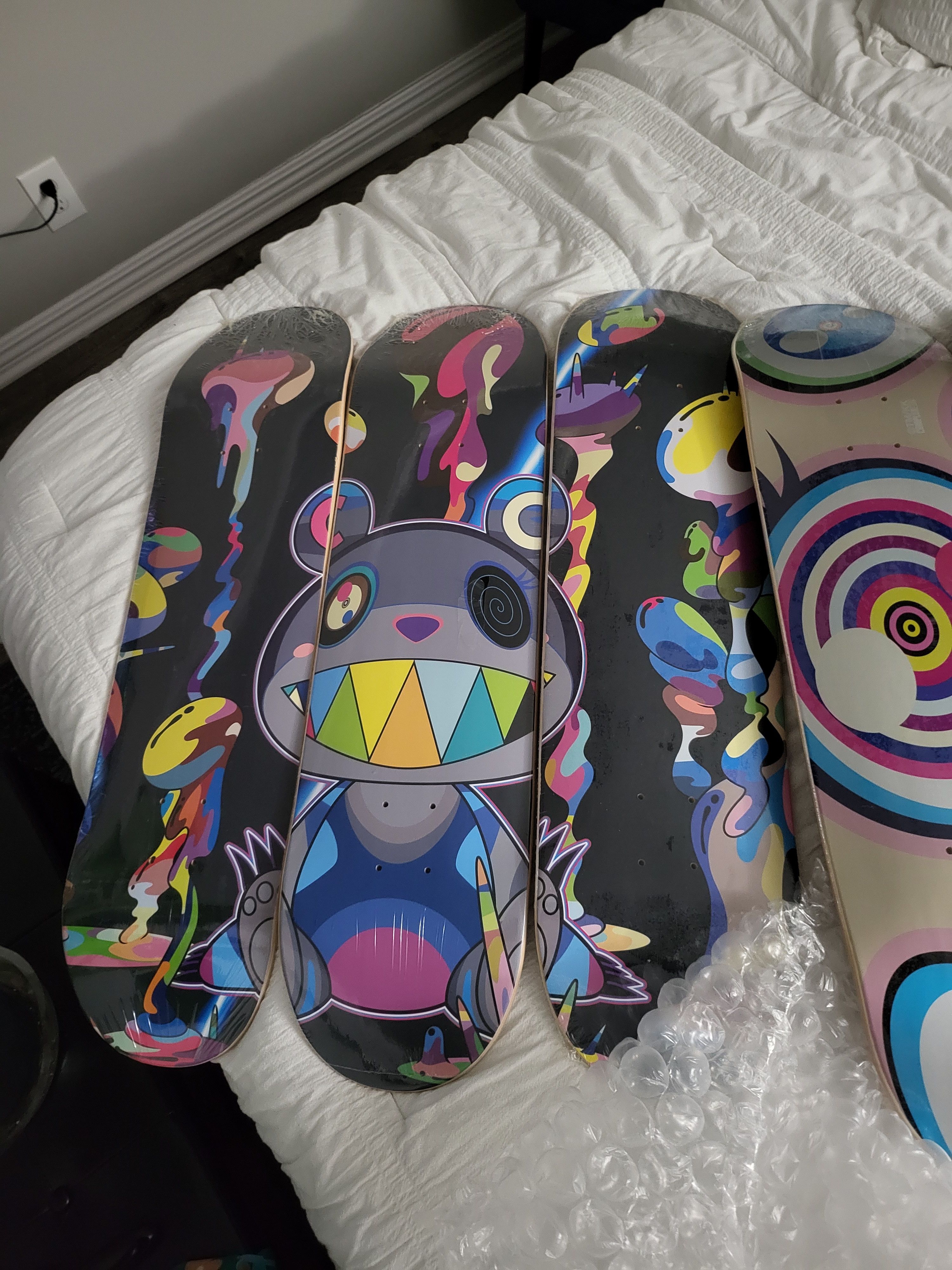 Complex × Takashi Murakami Takashi Murakami Complexcon Polluted Skateboard Set Size ONE SIZE - 1 Preview