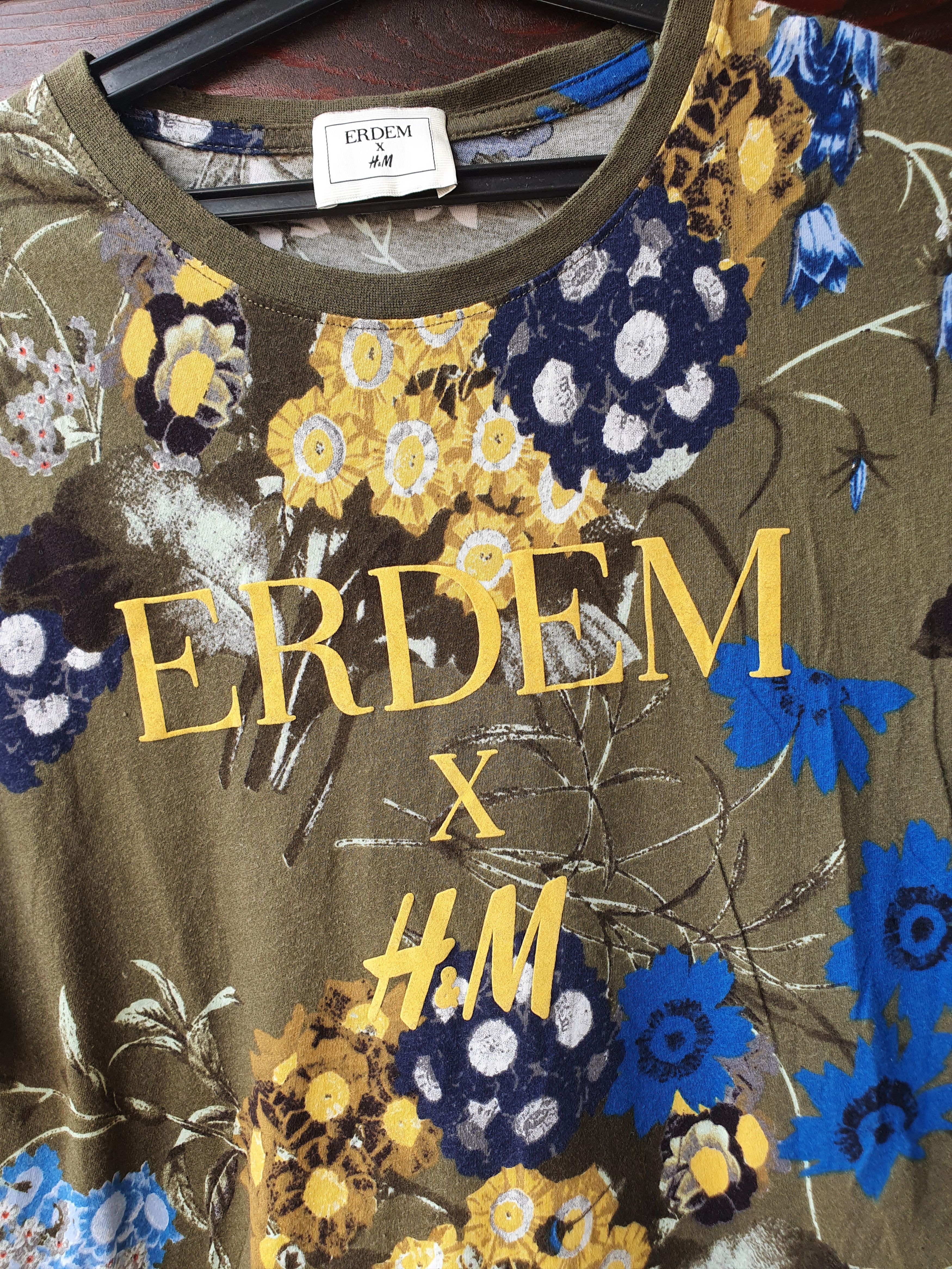Erdem × H&M Erdem x H&M Spell Out SWAG Floral tee,sz S Size S / US 4 / IT 40 - 5 Thumbnail