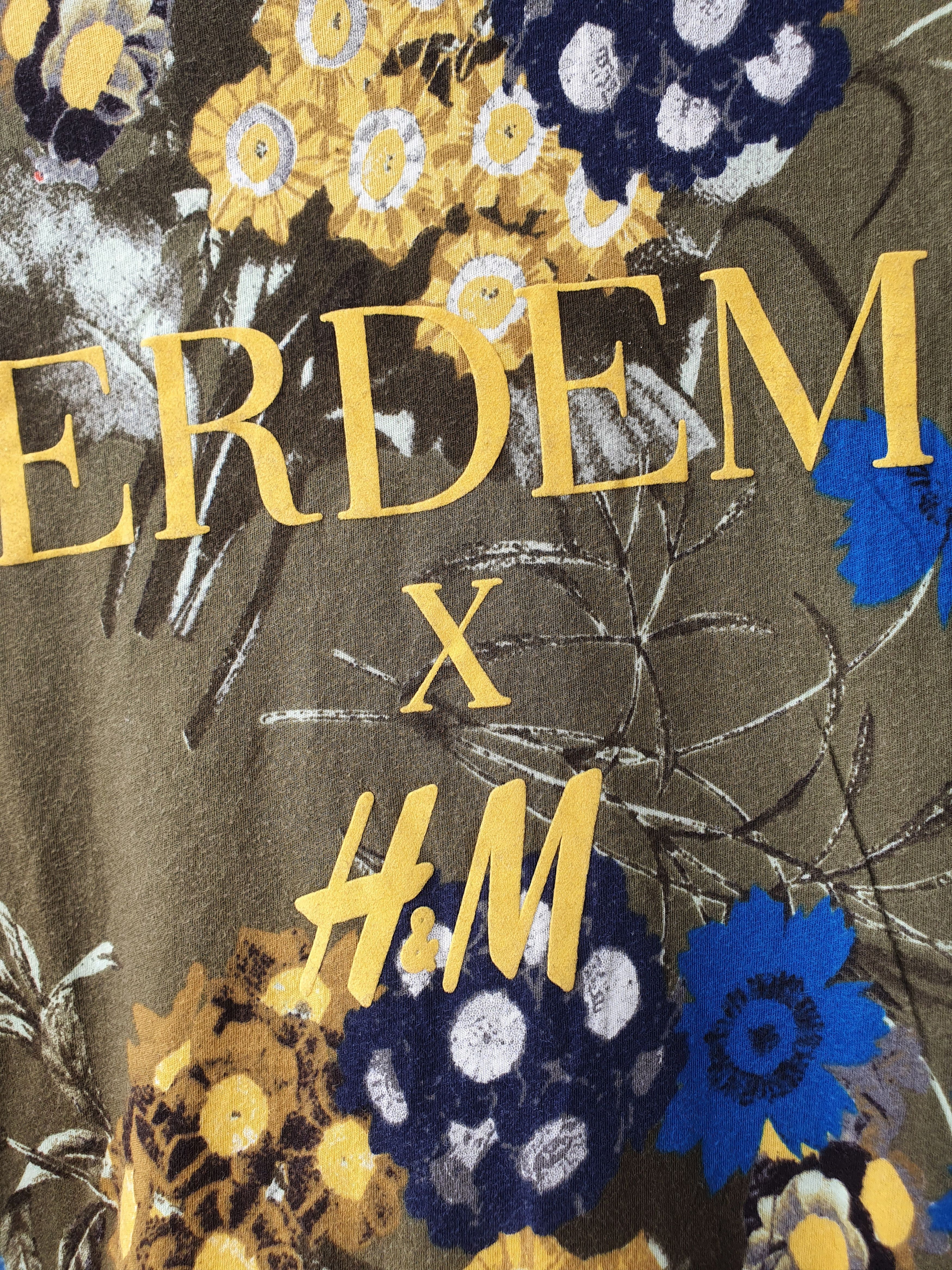 Erdem × H&M Erdem x H&M Spell Out SWAG Floral tee,sz S Size S / US 4 / IT 40 - 6 Thumbnail