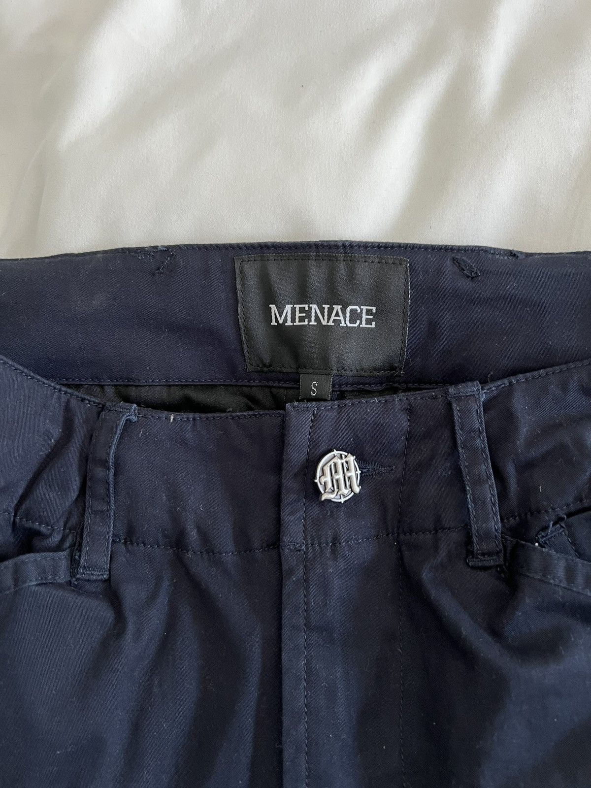 Menace MENACE CORPORATION COTTON TWILL CARGO PANTS Size US 30 / EU 46 - 3 Thumbnail