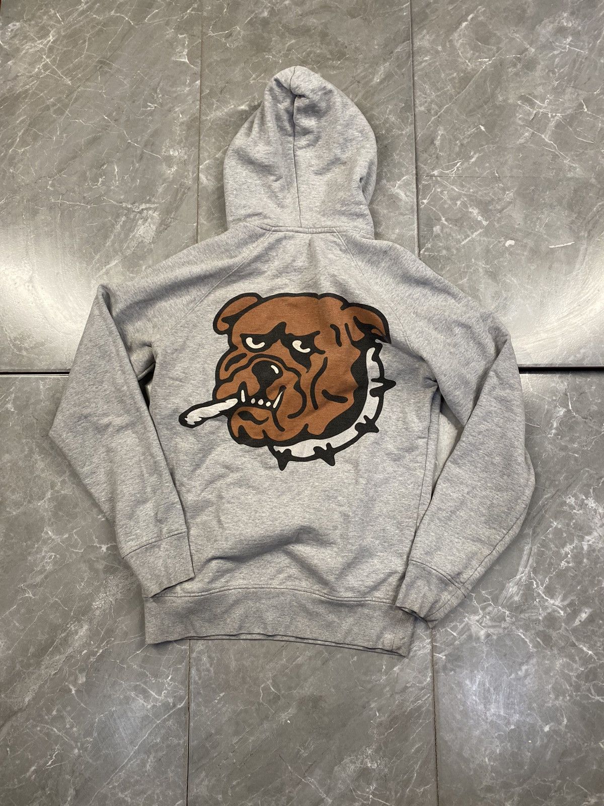 Palace bulldog hoodie hotsell