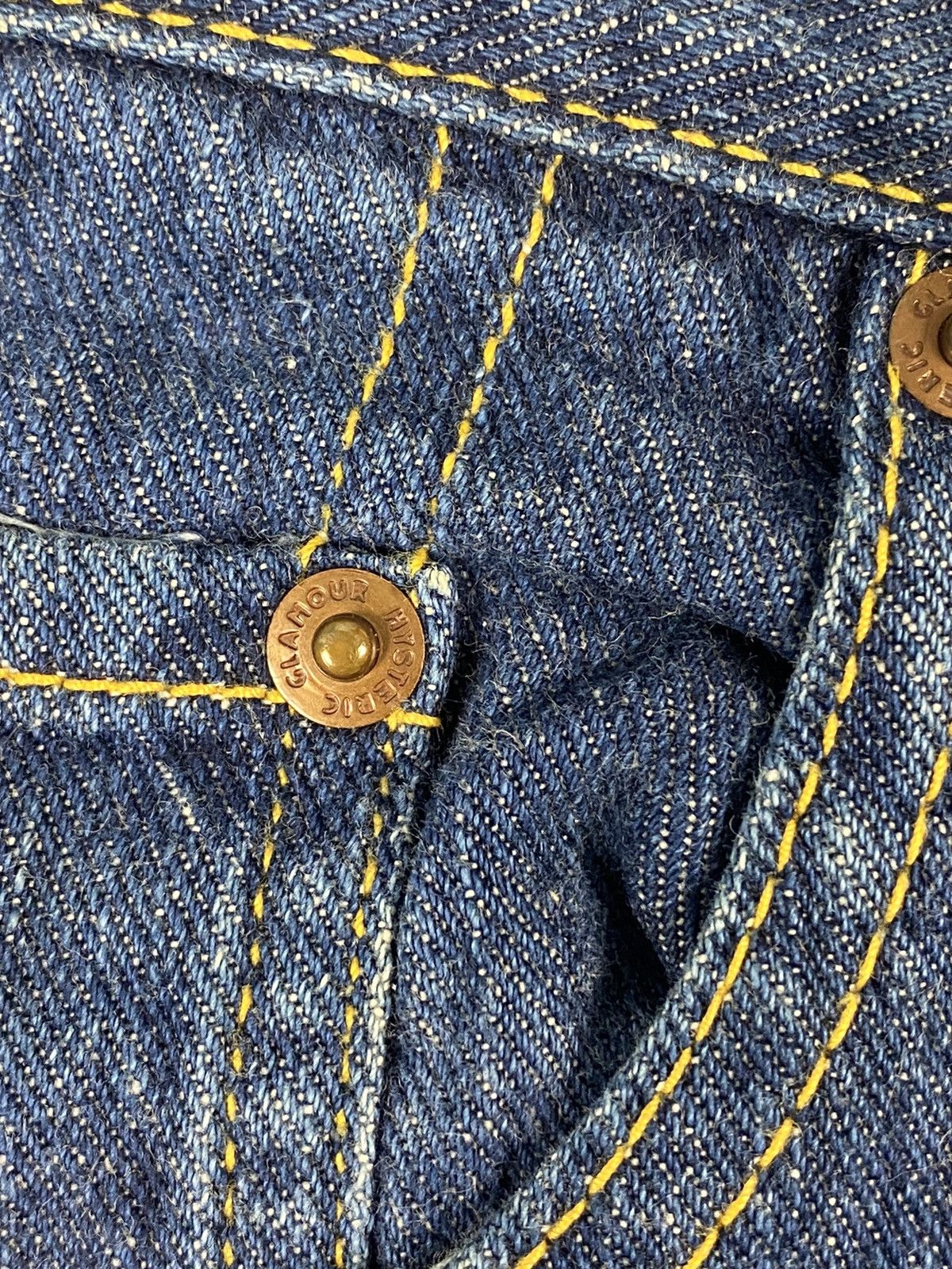 Hysteric Glamour × Seditionaries × Vintage VERY RARE VINTAGE PATCHWORK HYSTERIC GLAMOUR JEANS Size US 30 / EU 46 - 11 Thumbnail