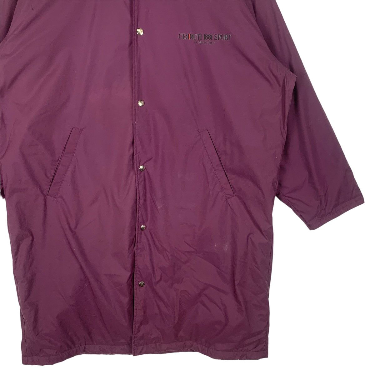 Other Vintage Nino Cerruti 1880 Hooded Windbreaker Light Jacket Size US XL / EU 56 / 4 - 3 Thumbnail