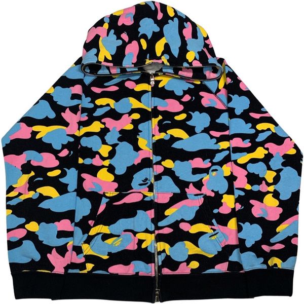 Bape Bape Cotton Candy Camo Hoodie Grailed