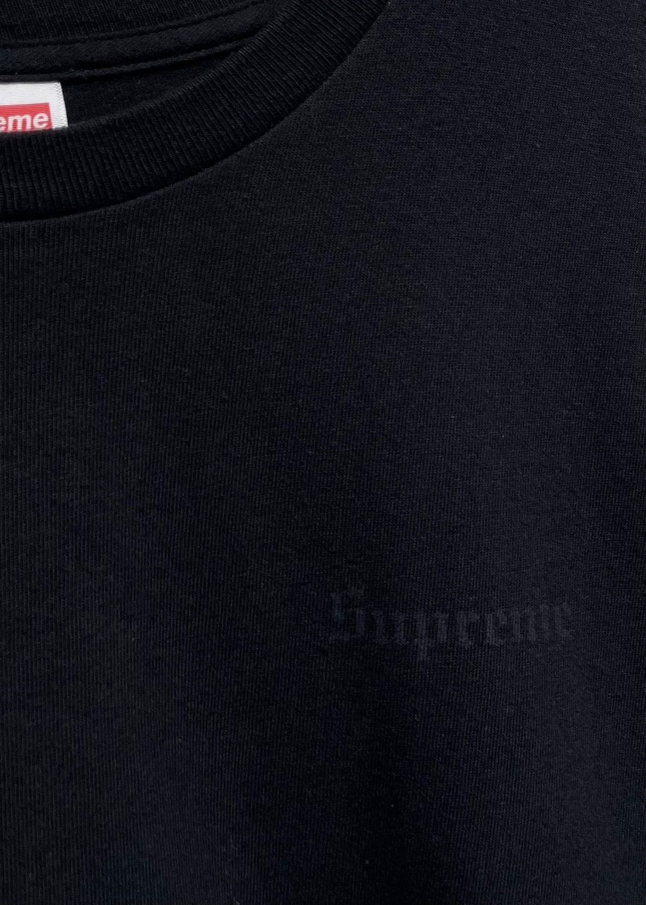 Supreme Supreme Black Layer Hands Print Embroidered T-shirt Size US L / EU 52-54 / 3 - 2 Thumbnail