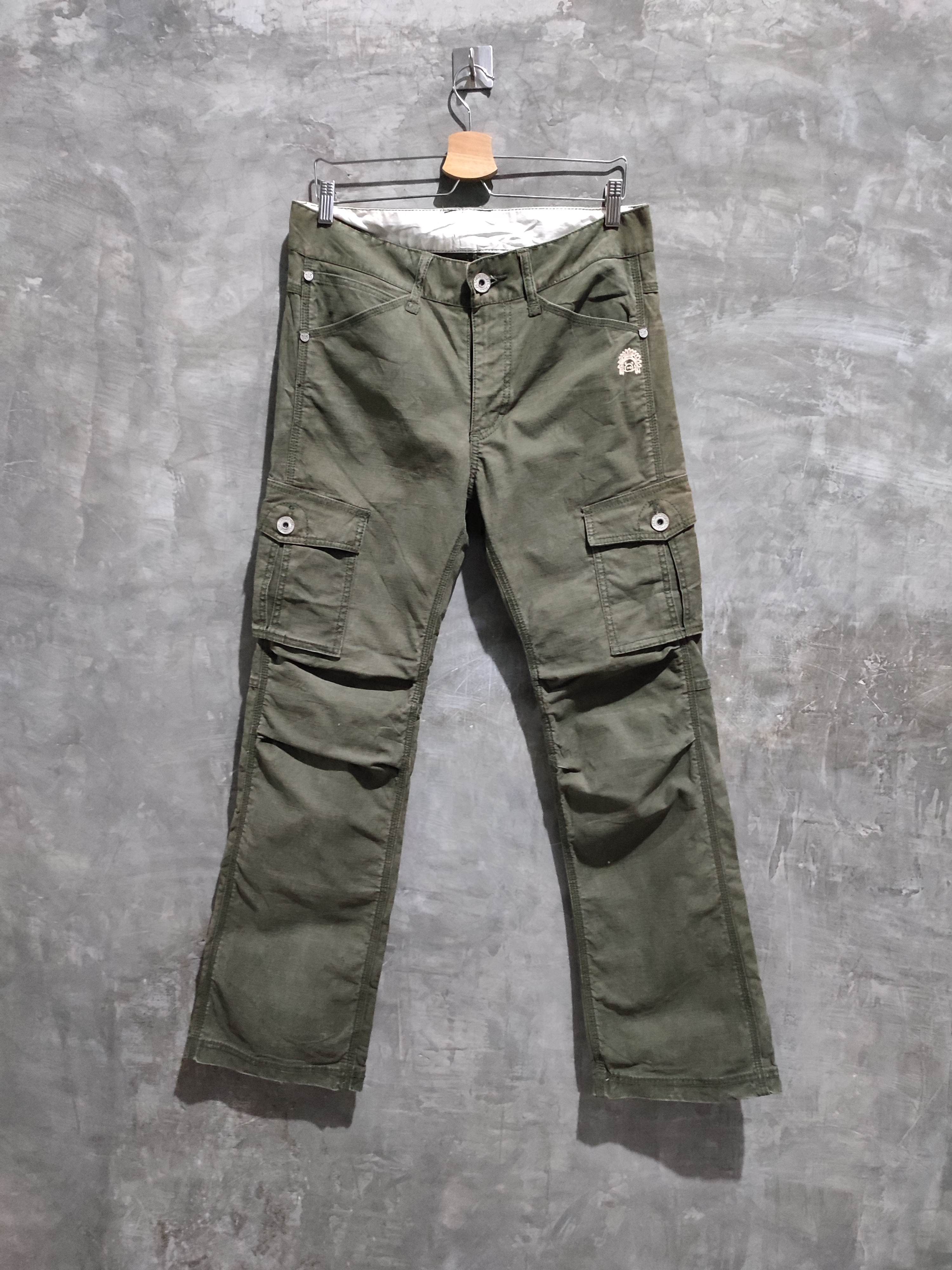 🔥Drug Store Olive Cargo Flared Pants