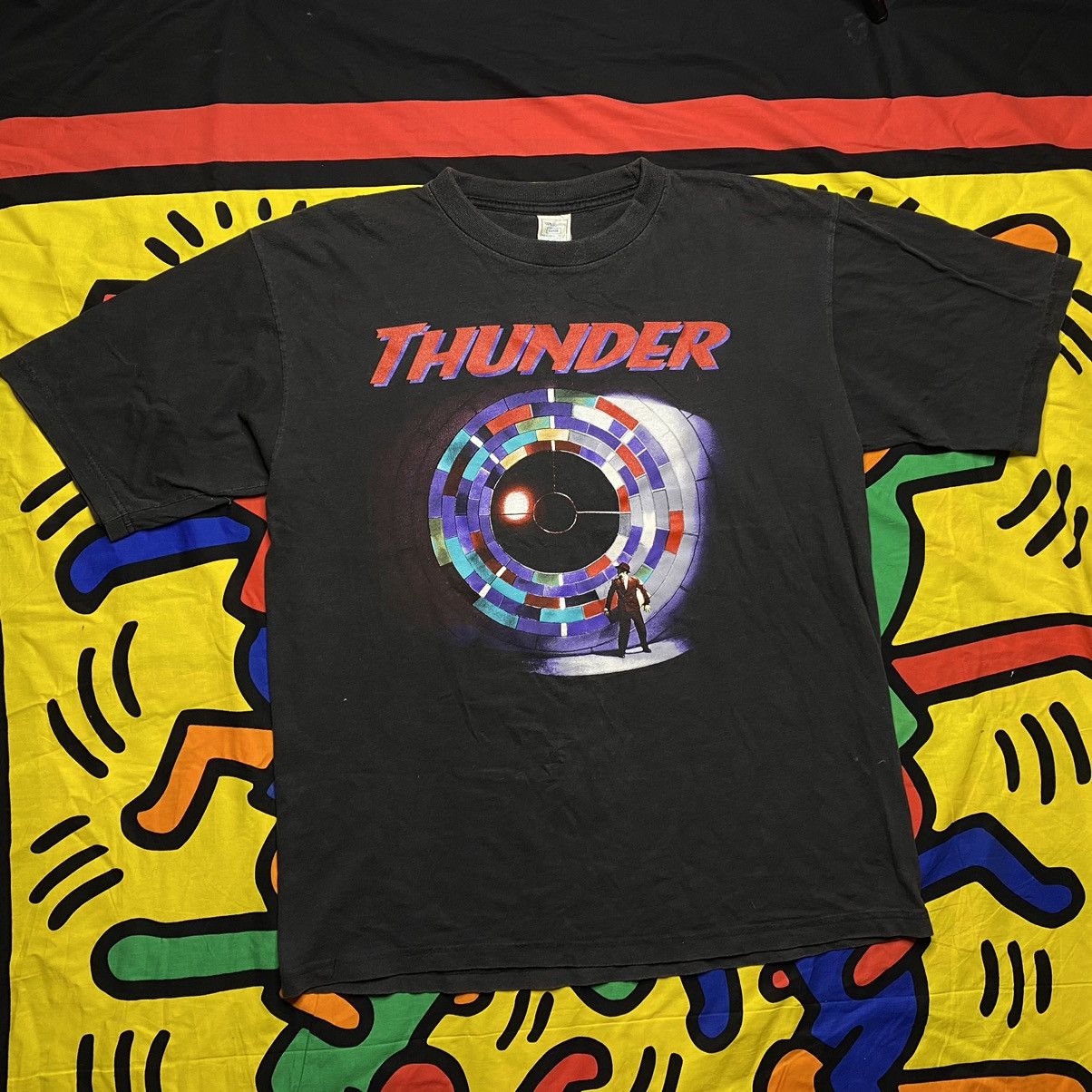 Band Tees VINTAGE 1995 THUNDER TOUR BEHIND CLOSED DOORS TEE Size US L / EU 52-54 / 3 - 1 Thumbnail