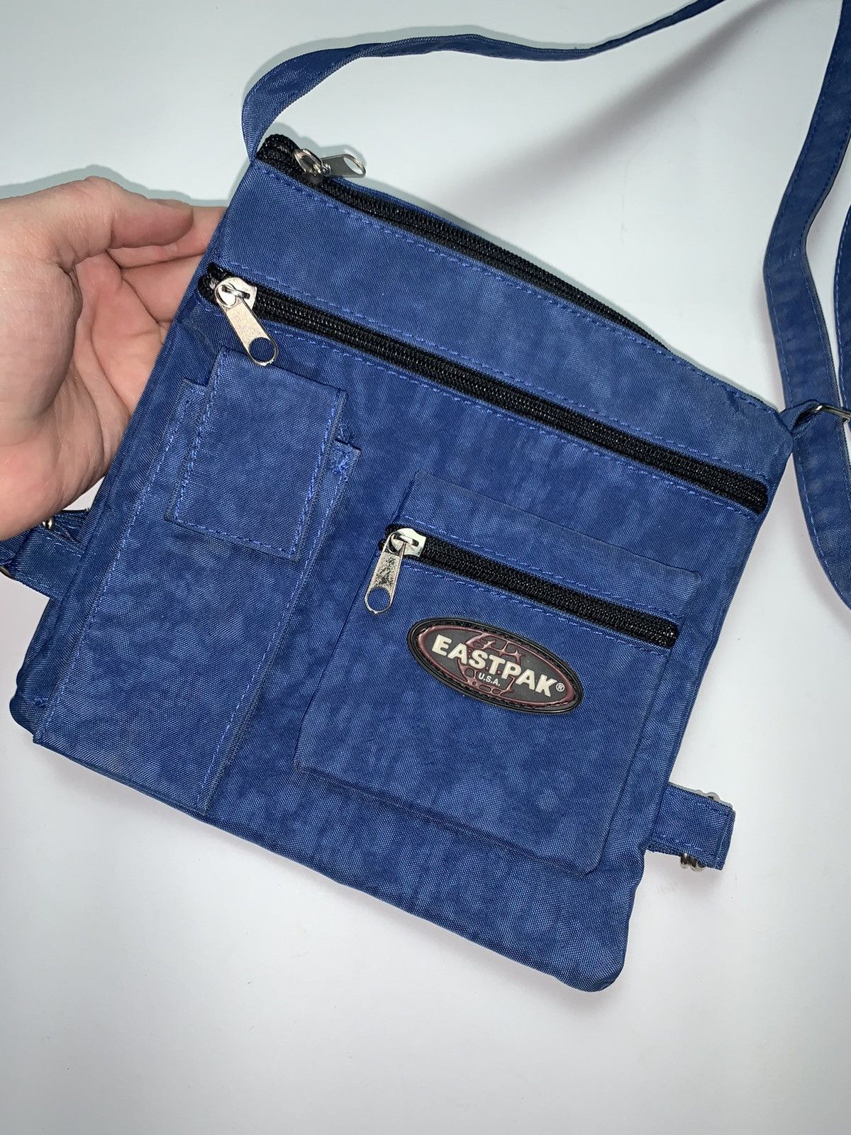 Eastpak × Vintage Vintage bag messenger Eastpack blue Size ONE SIZE - 2 Thumbnail