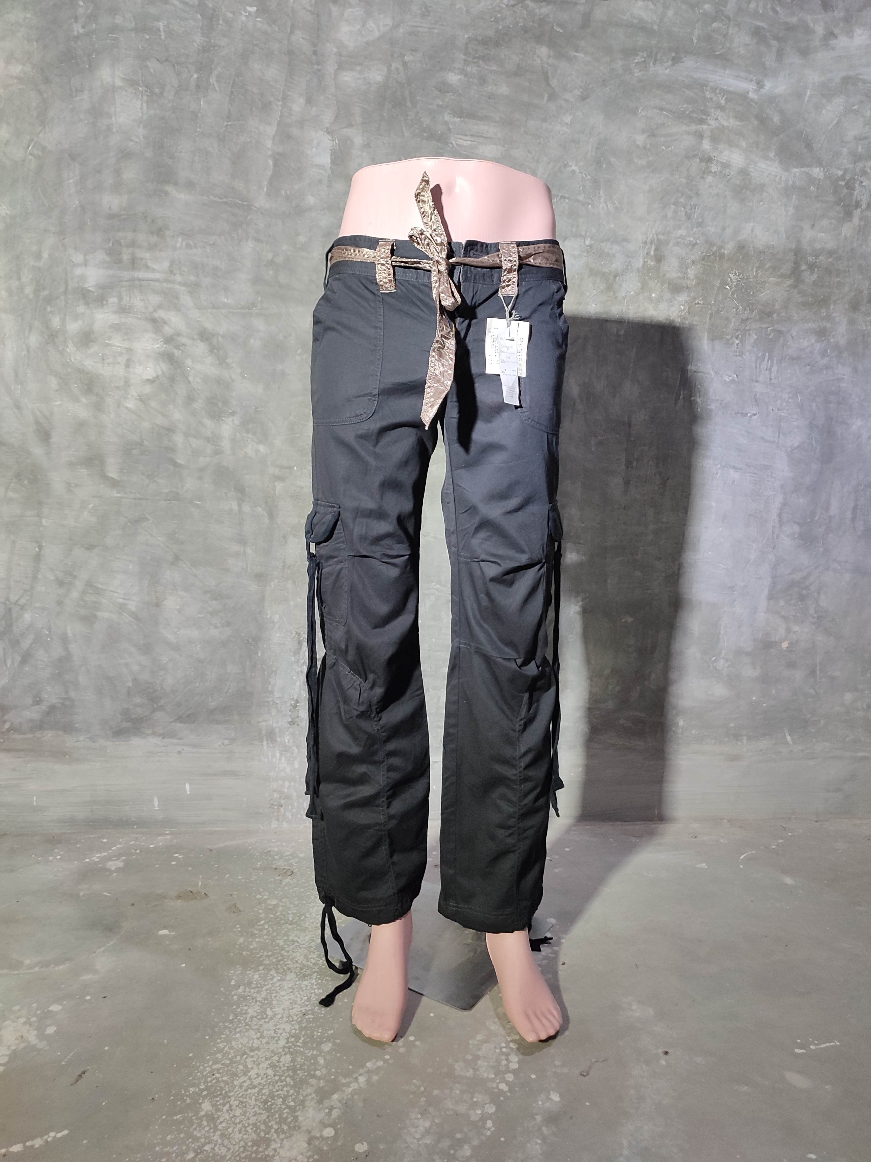 Japanese Brand 🔥Mari Posa Black Cargo Pants Size US 30 / EU 46 - 9 Thumbnail