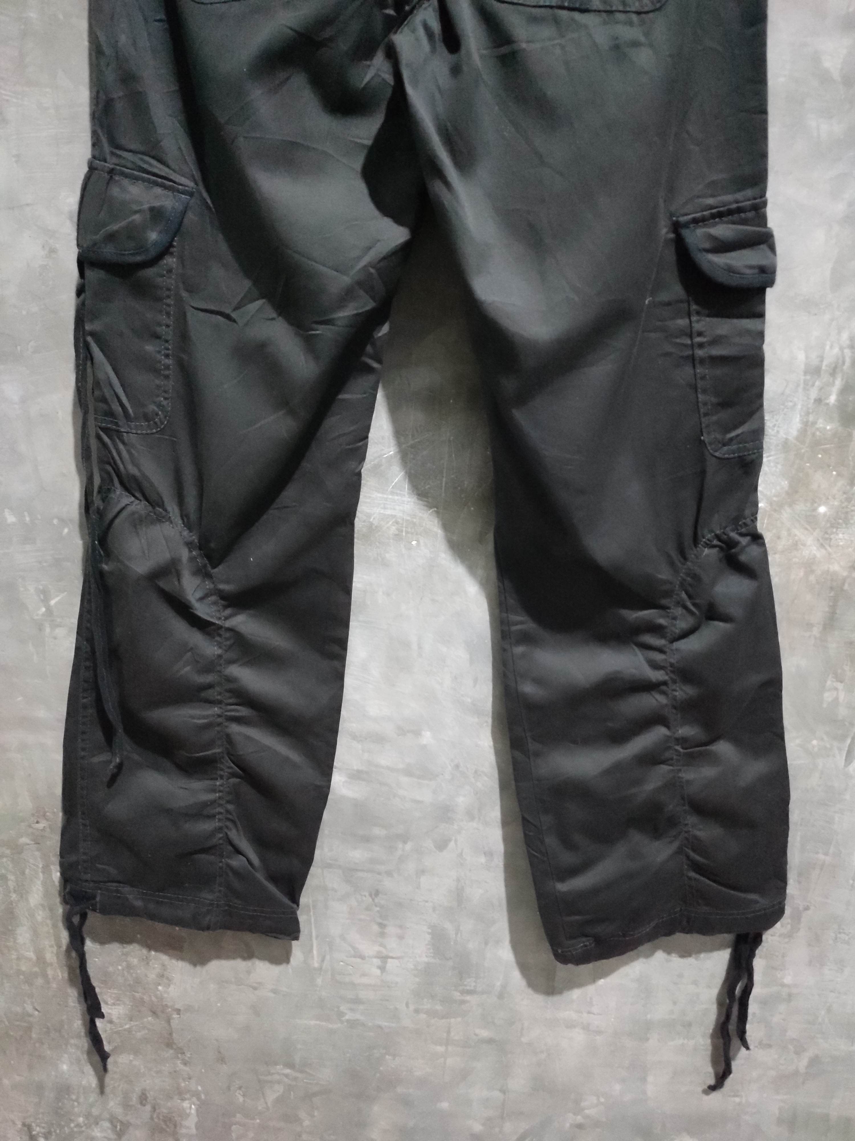 Japanese Brand 🔥Mari Posa Black Cargo Pants Size US 30 / EU 46 - 8 Thumbnail