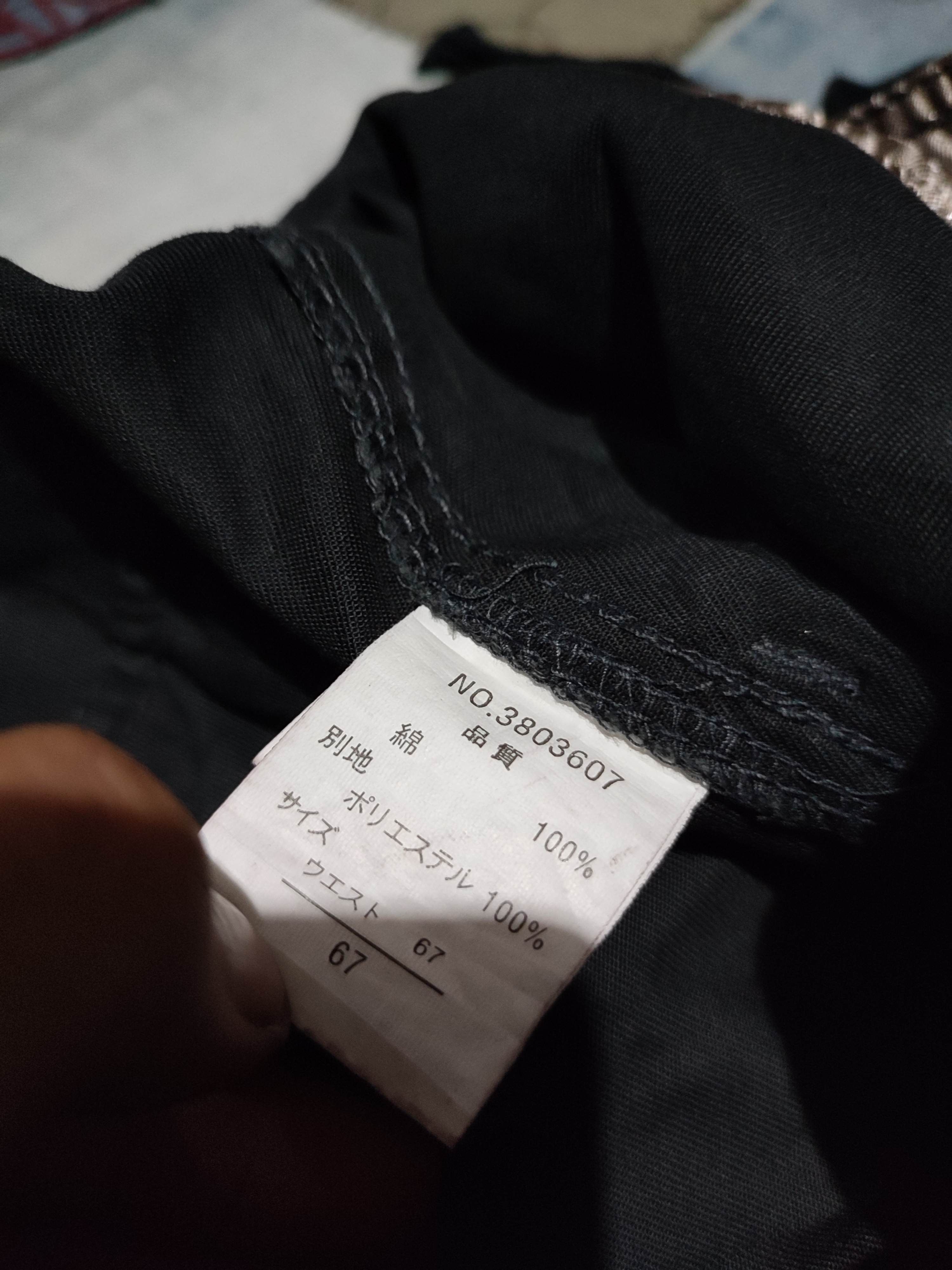 Japanese Brand 🔥Mari Posa Black Cargo Pants Size US 30 / EU 46 - 12 Thumbnail