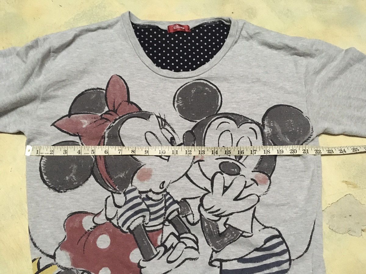 Disney DISNEY Mickey and Miniey Big Print Design Sweatshirt Size US L / EU 52-54 / 3 - 6 Thumbnail
