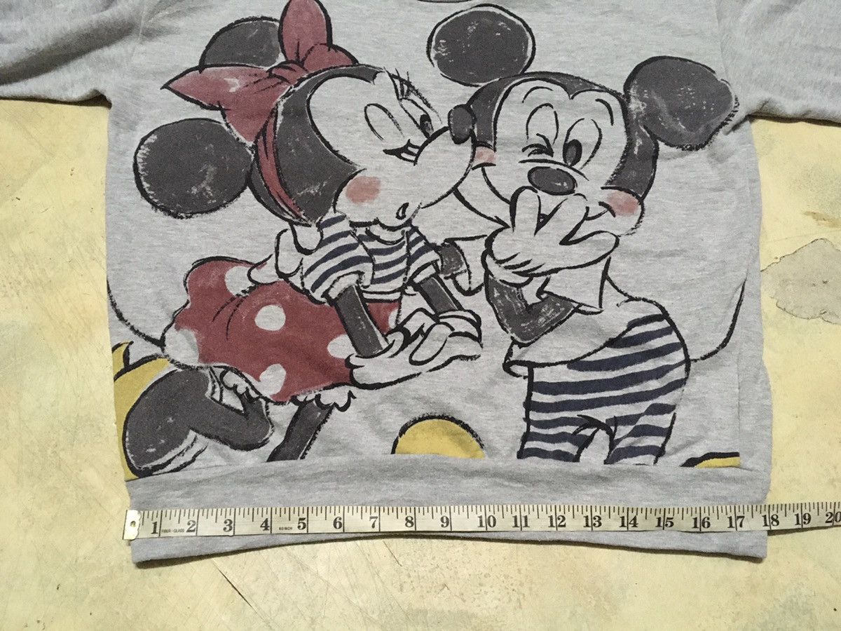 Disney DISNEY Mickey and Miniey Big Print Design Sweatshirt Size US L / EU 52-54 / 3 - 7 Thumbnail
