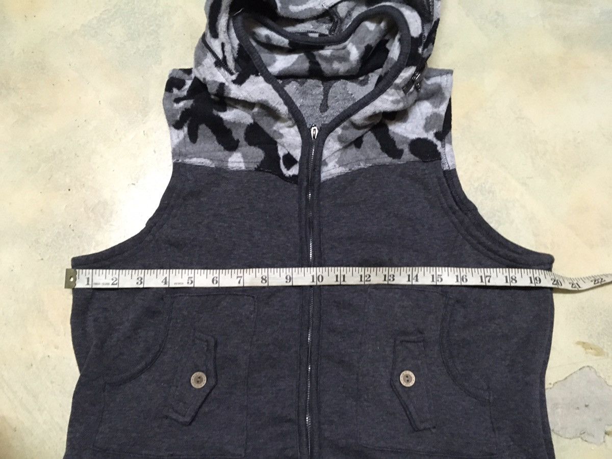 Japanese Brand Japanese Brand Camo Hoodie Vest Multipocket Tactical Style Size US S / EU 44-46 / 1 - 6 Thumbnail