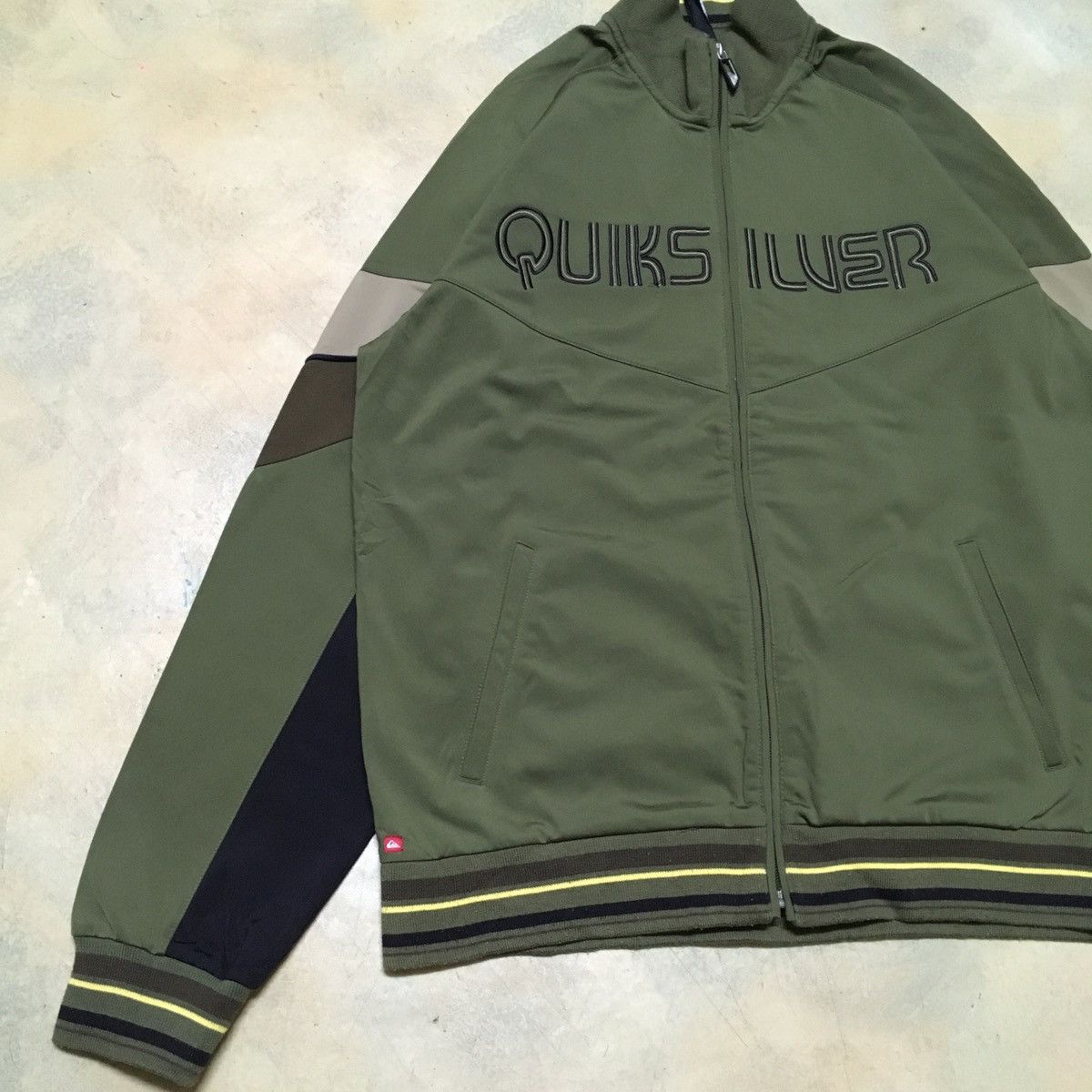 Quiksilver Quicksilver Sweater Jacket olive green Size US L / EU 52-54 / 3 - 2 Thumbnail