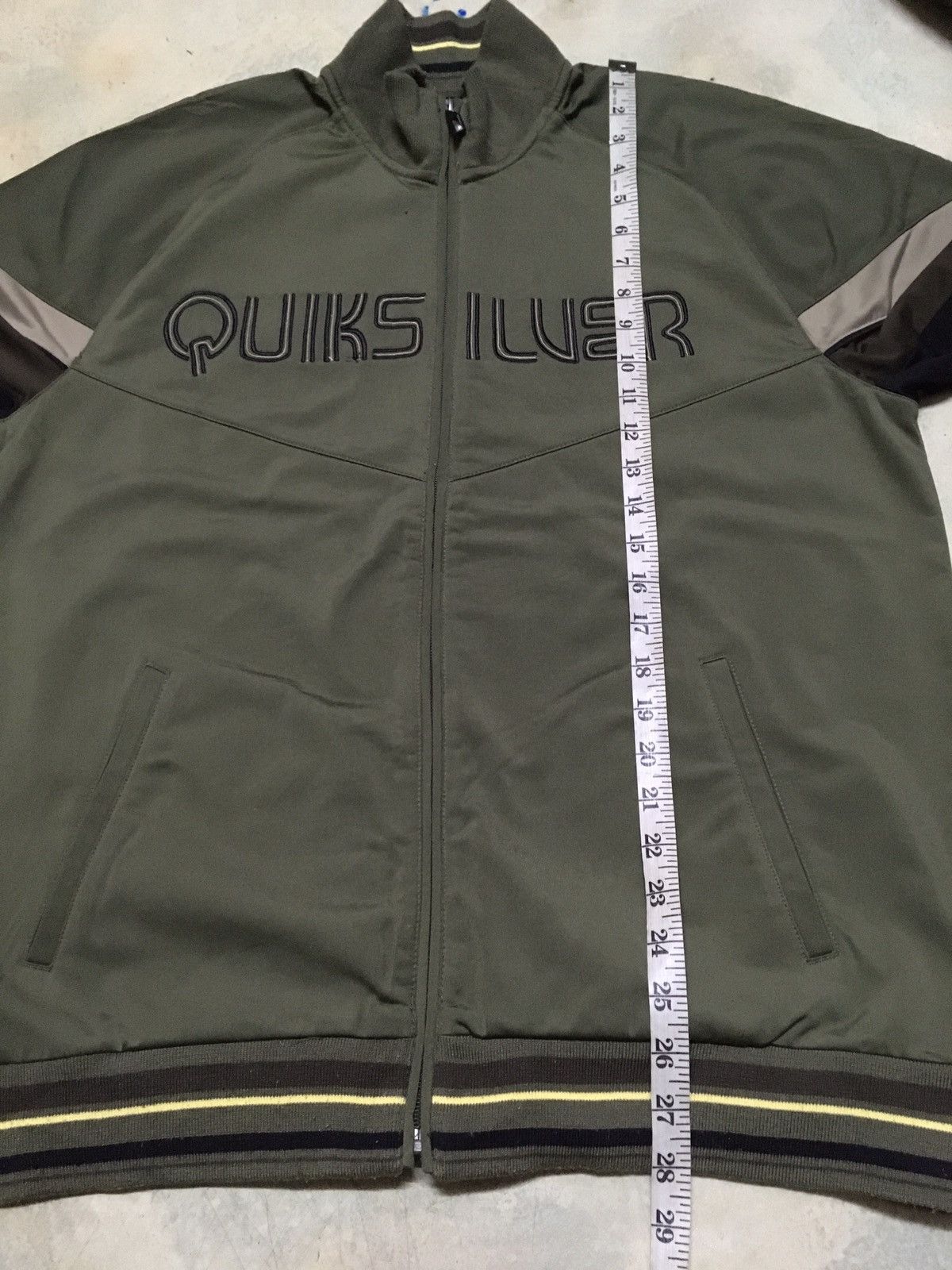 Quiksilver Quicksilver Sweater Jacket olive green Size US L / EU 52-54 / 3 - 11 Thumbnail