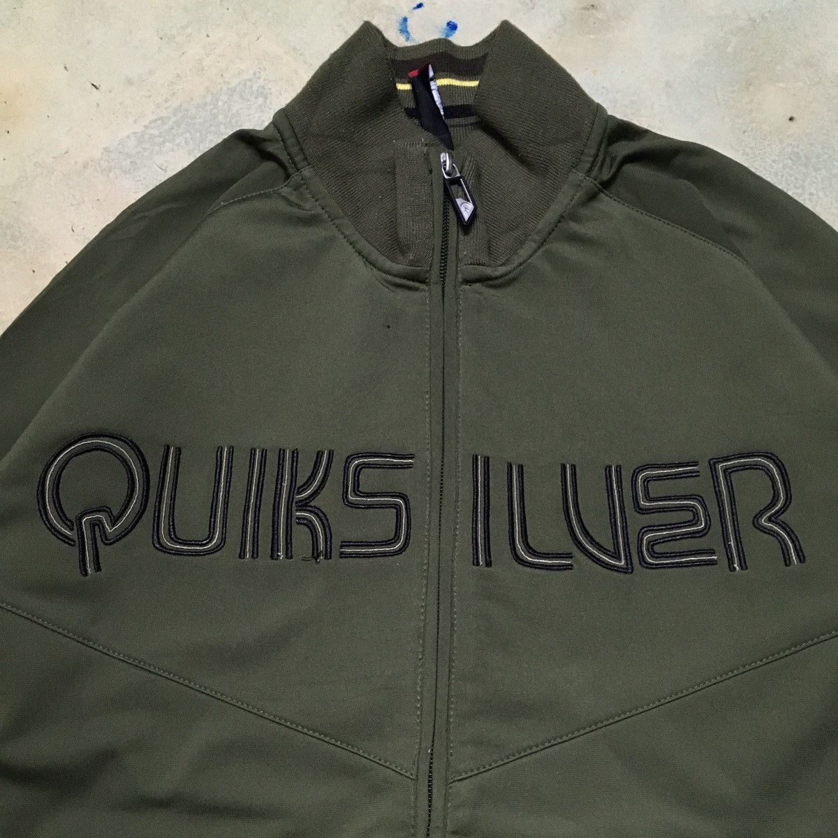 Quiksilver Quicksilver Sweater Jacket olive green Size US L / EU 52-54 / 3 - 5 Thumbnail