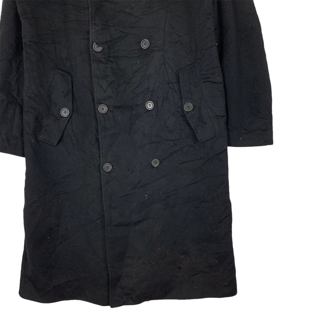 Hugo Boss Vintage Hugo Boss MARCO Virgin Wool Trench Jacket Size US XL / EU 56 / 4 - 3 Thumbnail