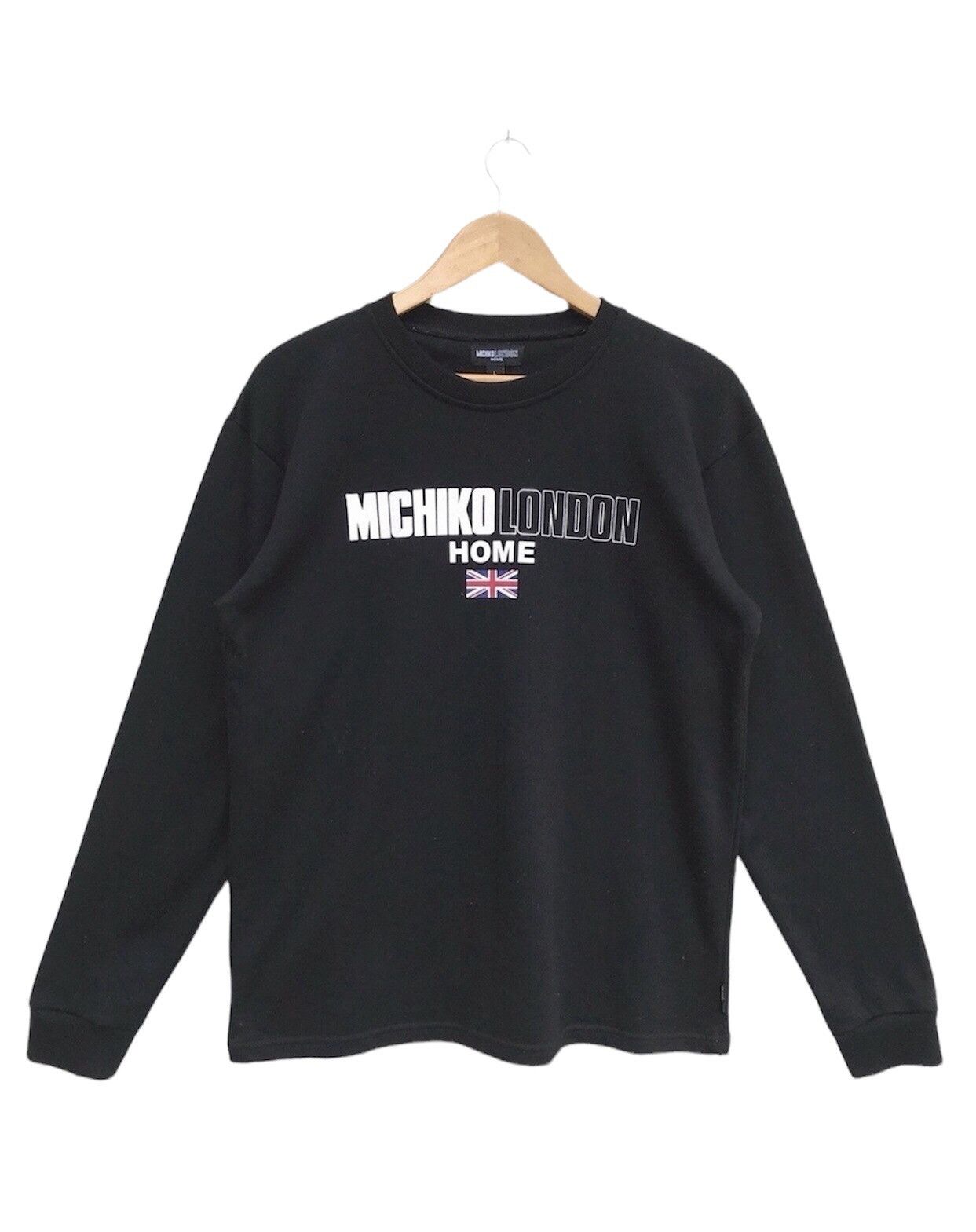 Vintage Michiko London Homme Black Pullover